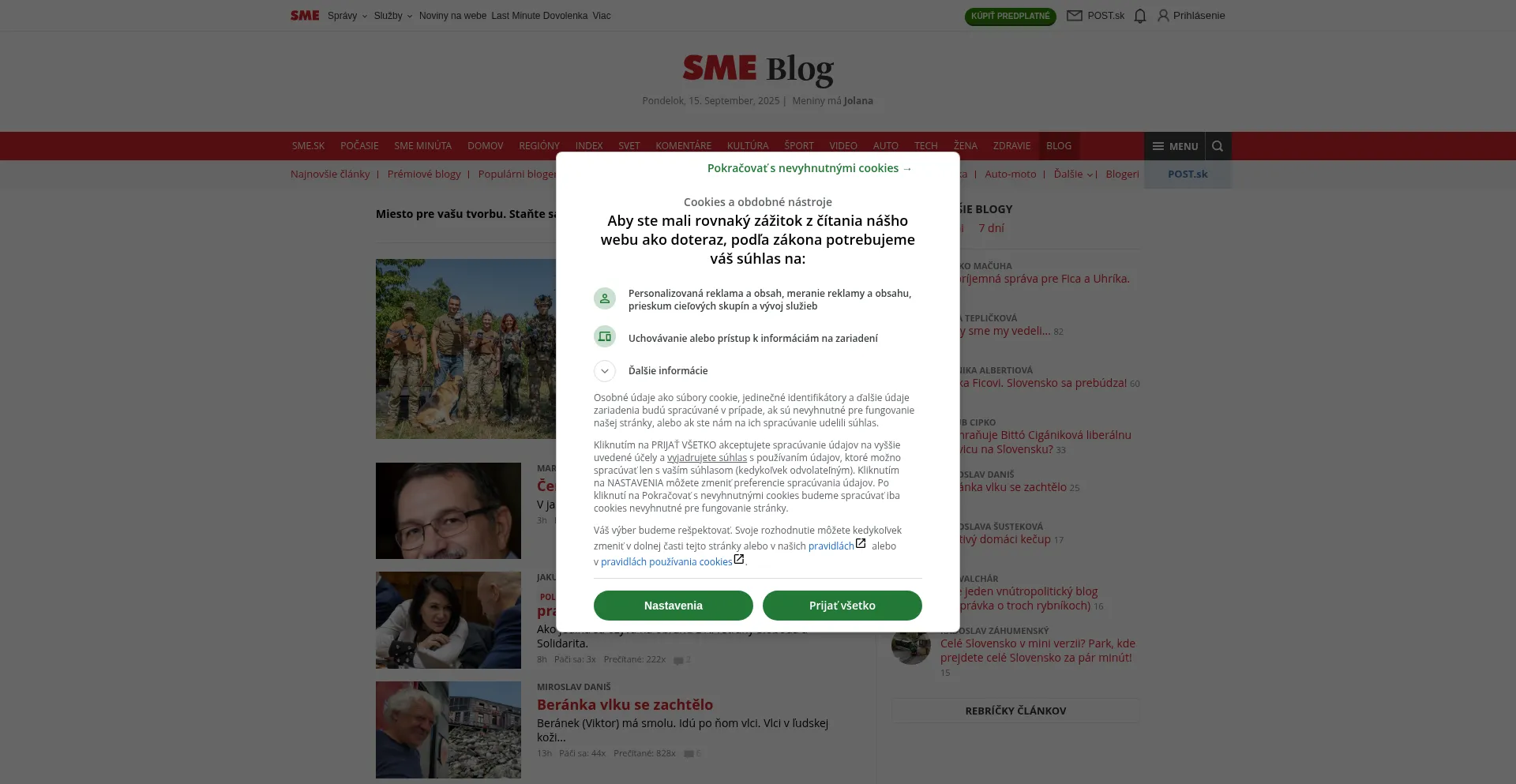 Blog.sme.sk est-il Sûr et Fiable ?