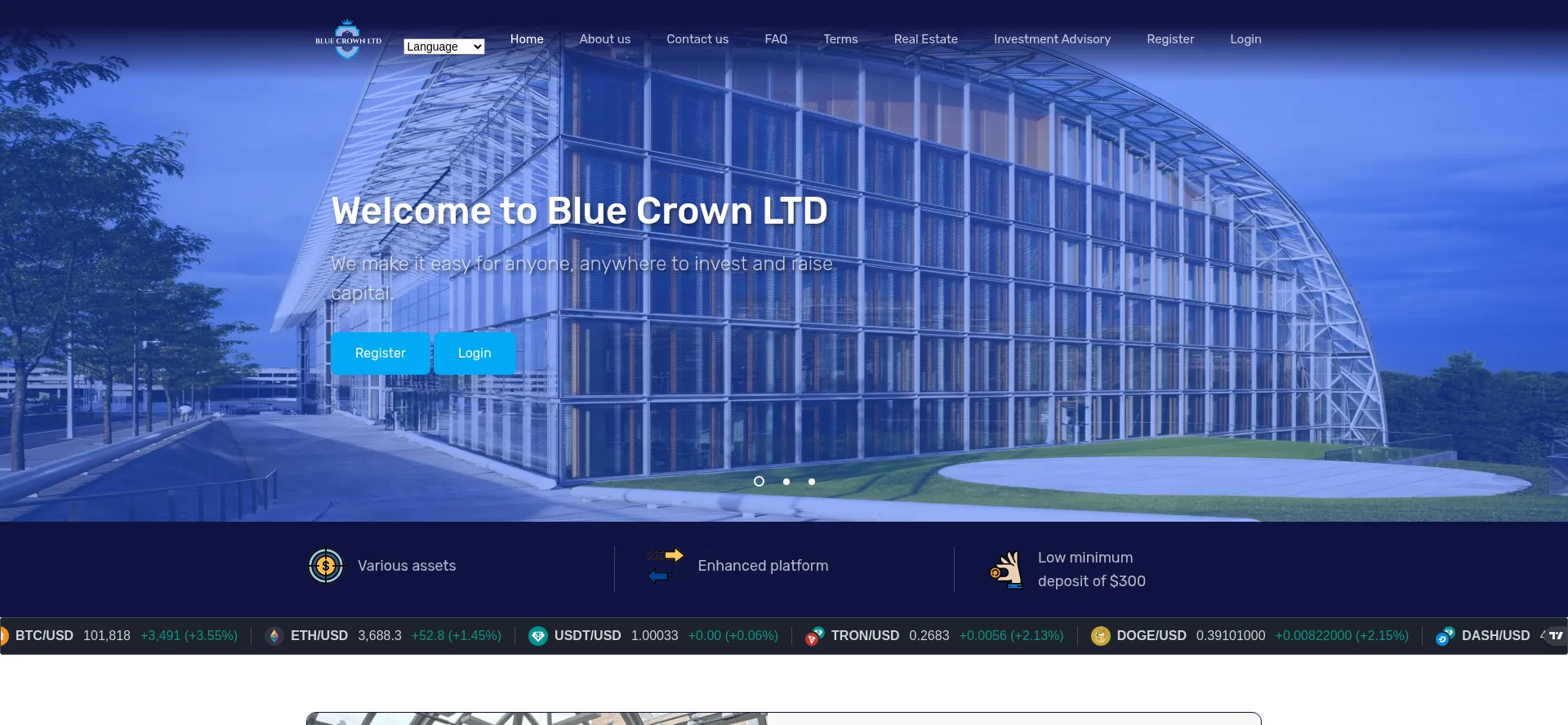 Bluecrownltd.com