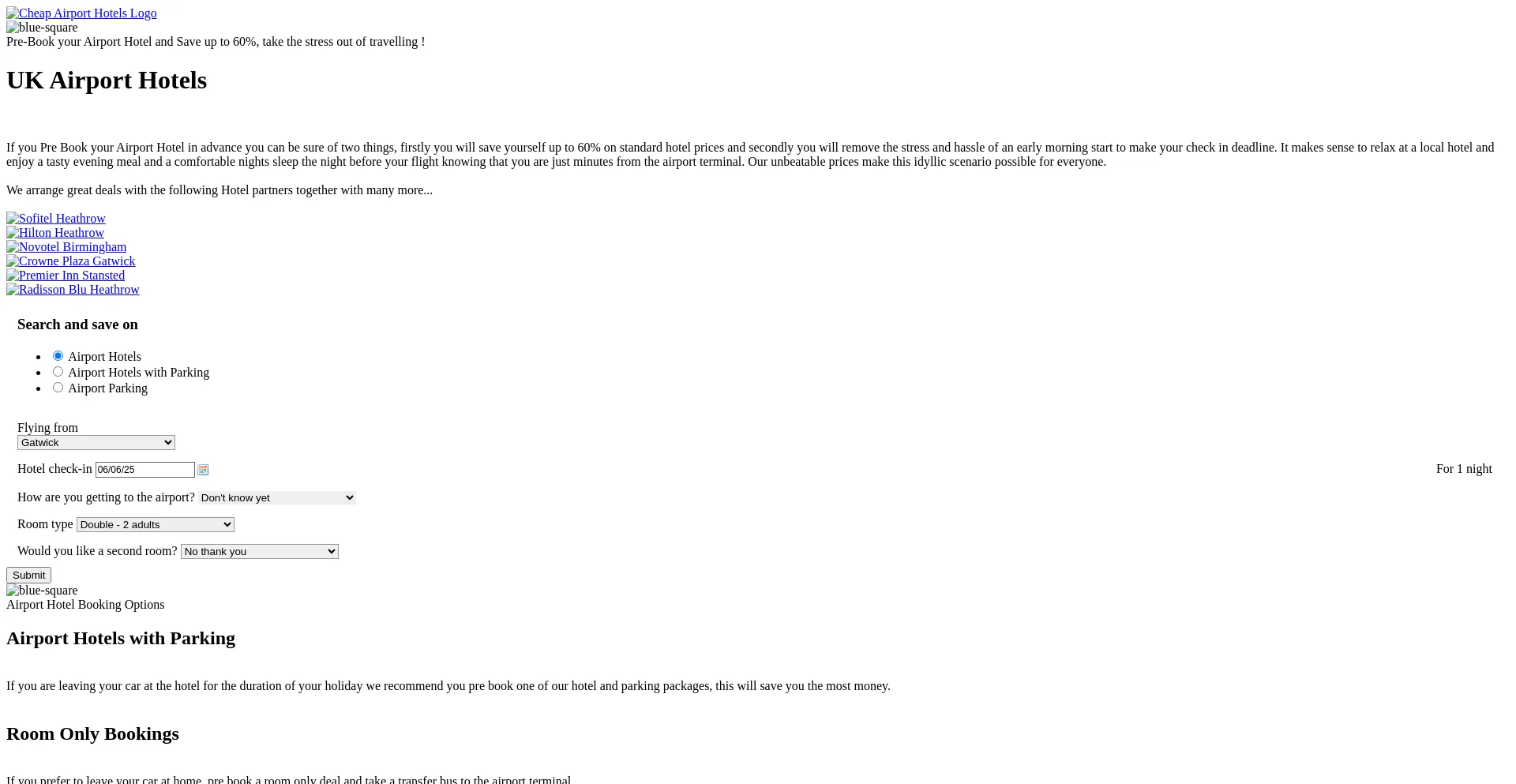 Website screenshot of Bluedogairporthotels.co.uk