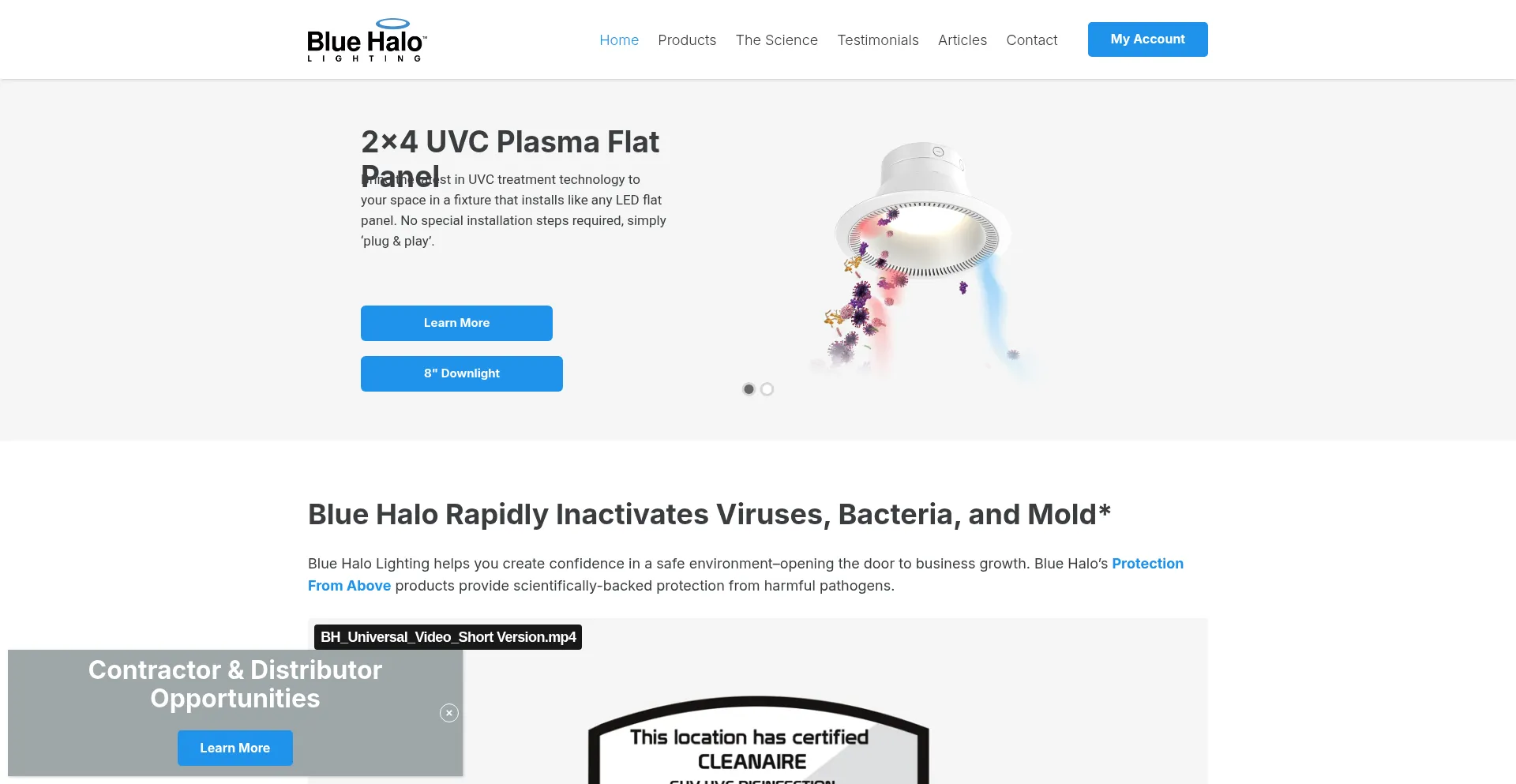 Bluehalolighting.com