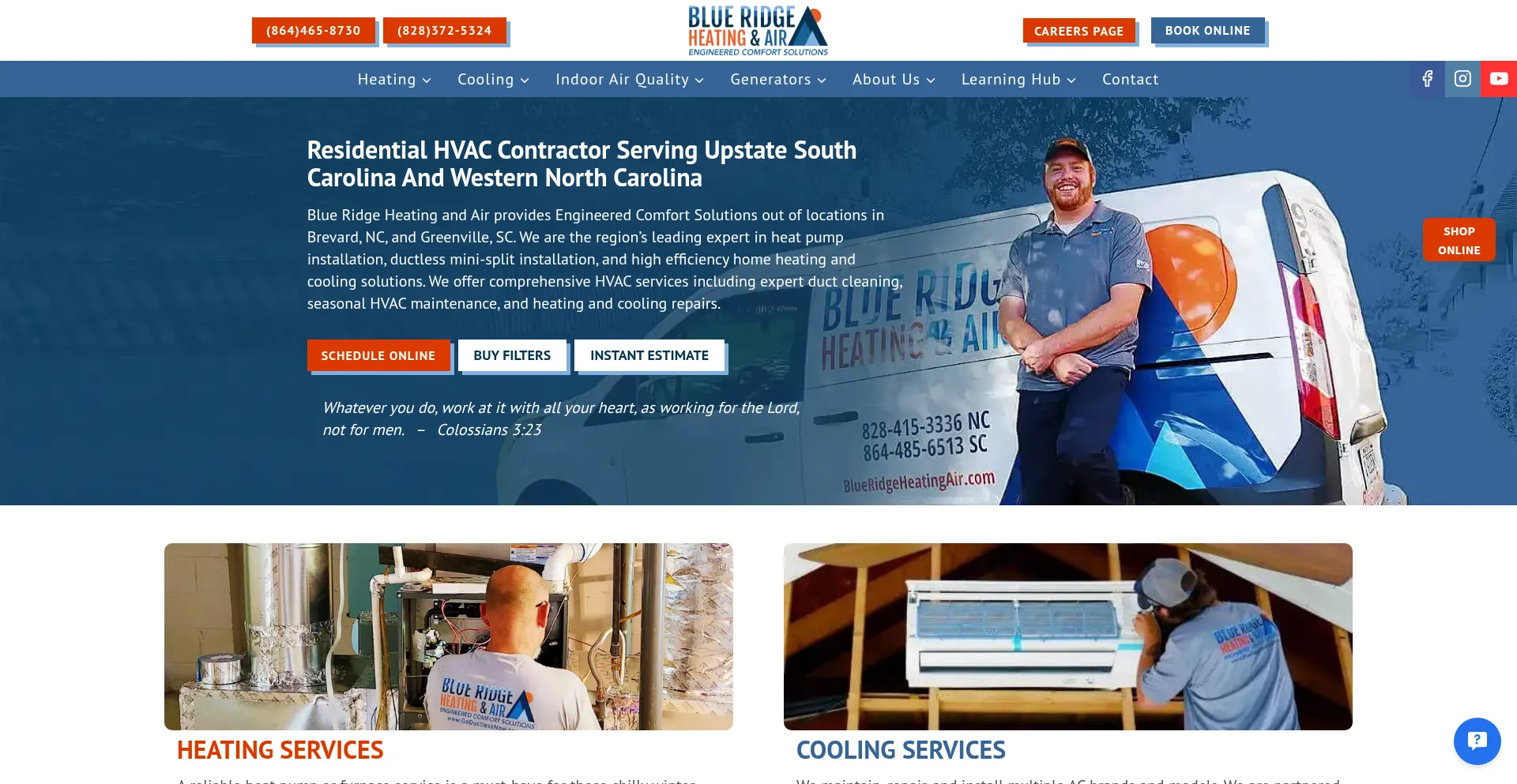 Blueridgeheatingair.com