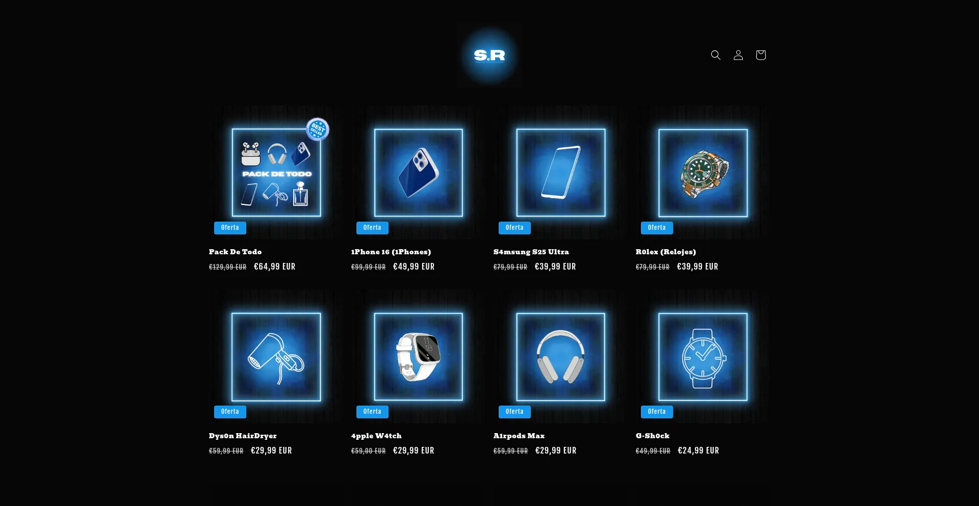 Website screenshot of Bmy2x0-ja.myshopify.com