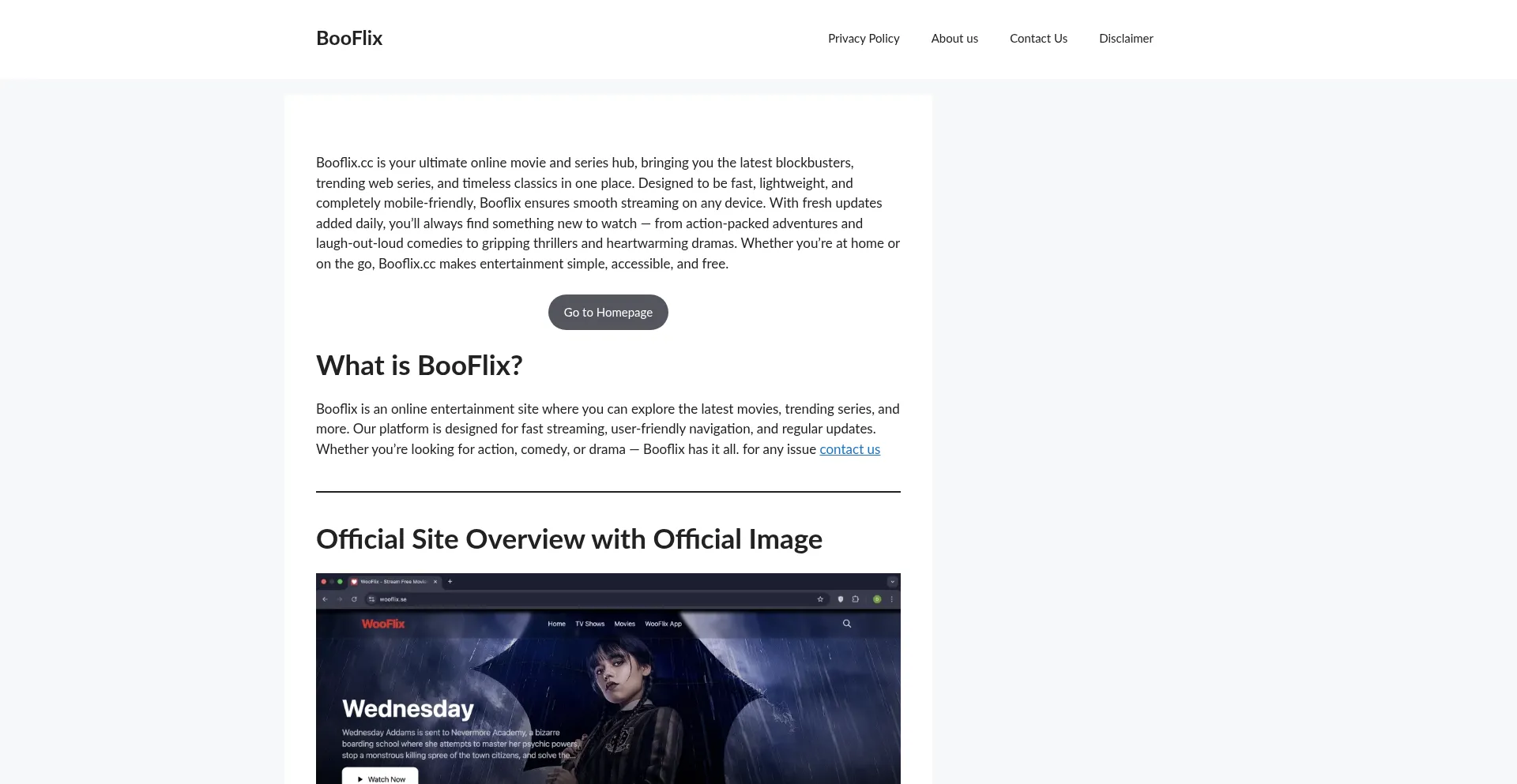 Booflix.cc est-il Sûr et Fiable ?