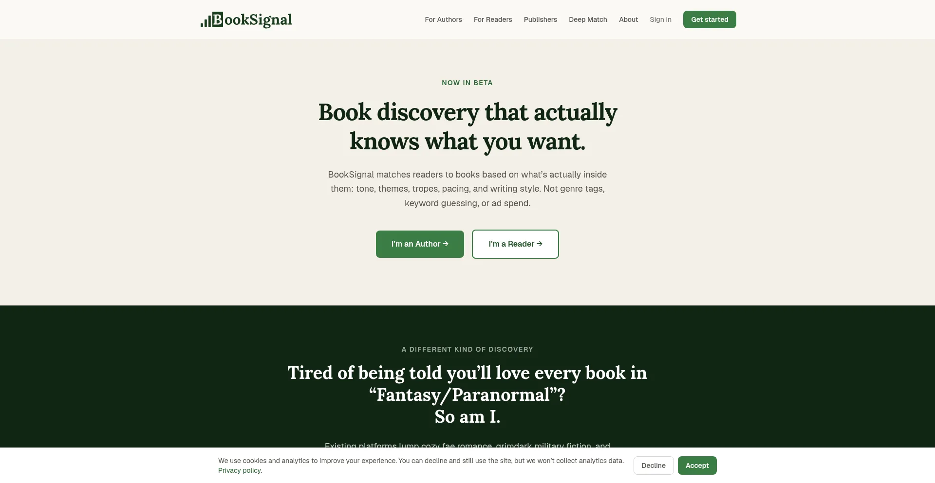 Booksignal.app