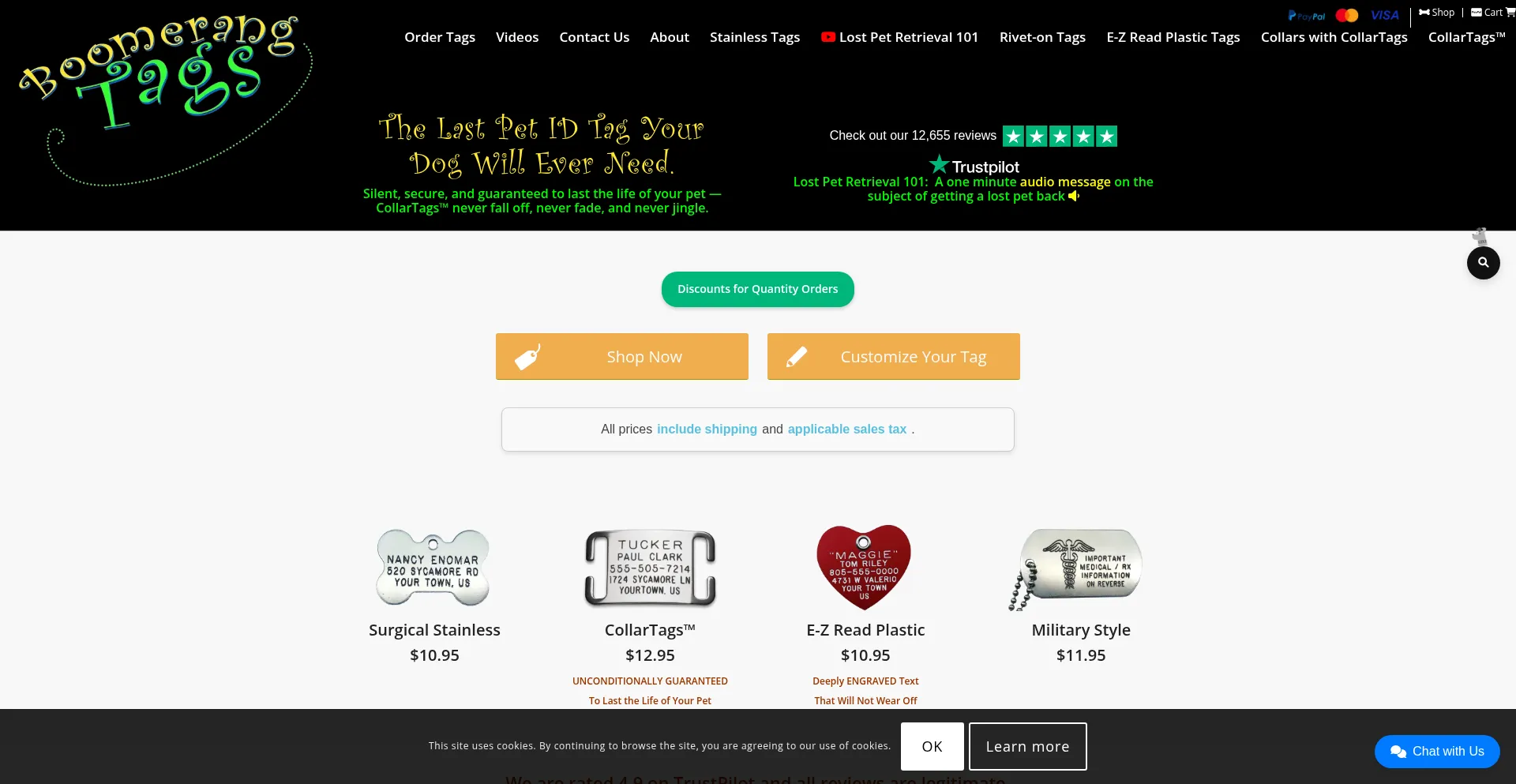 Boomerangtags.com