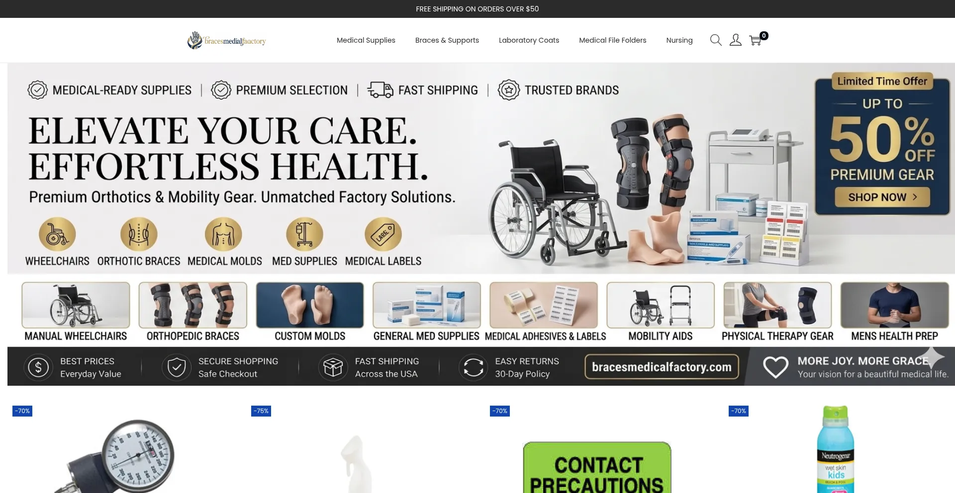 Bracesmedicalfactory.com