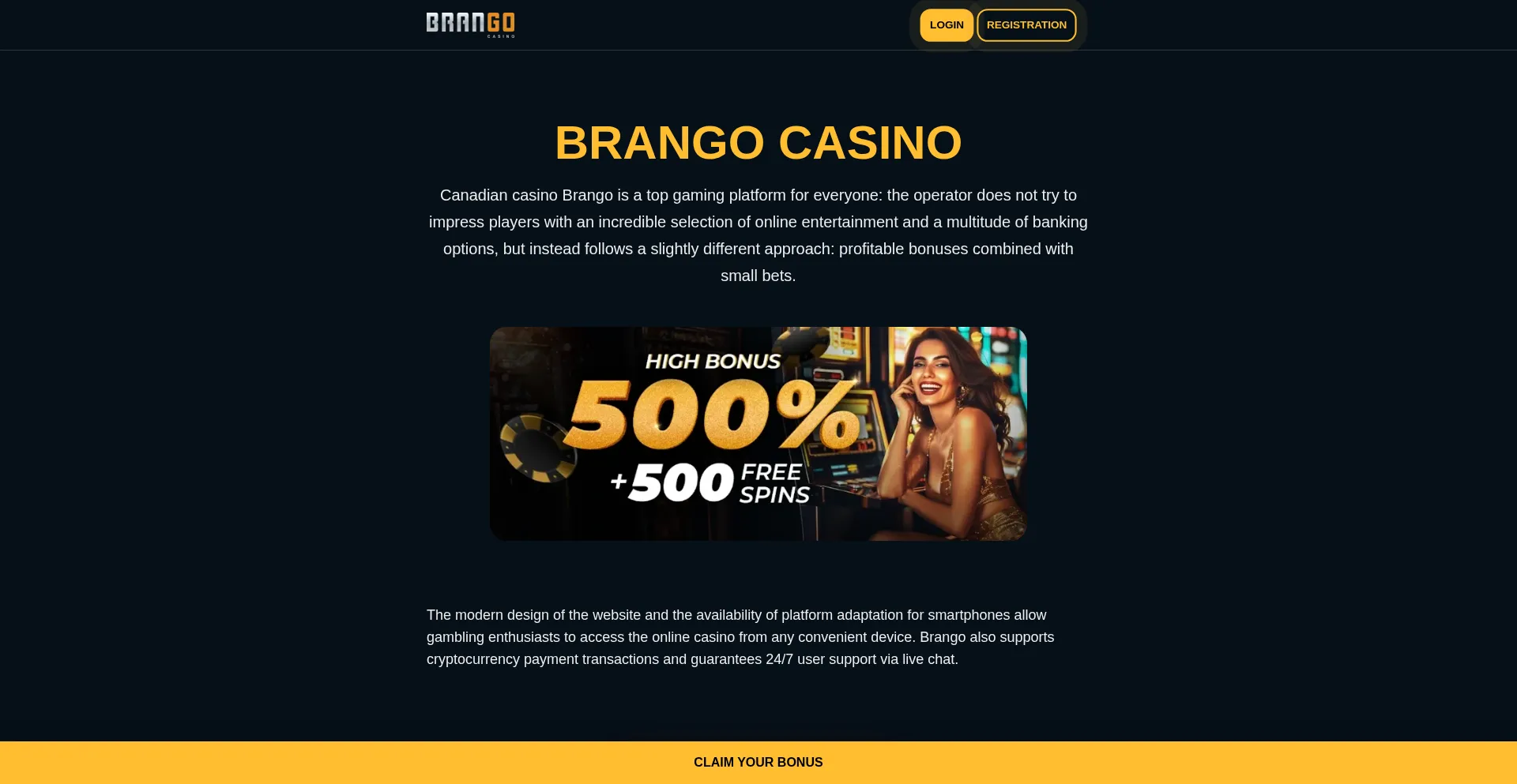 Brangocasino.ca