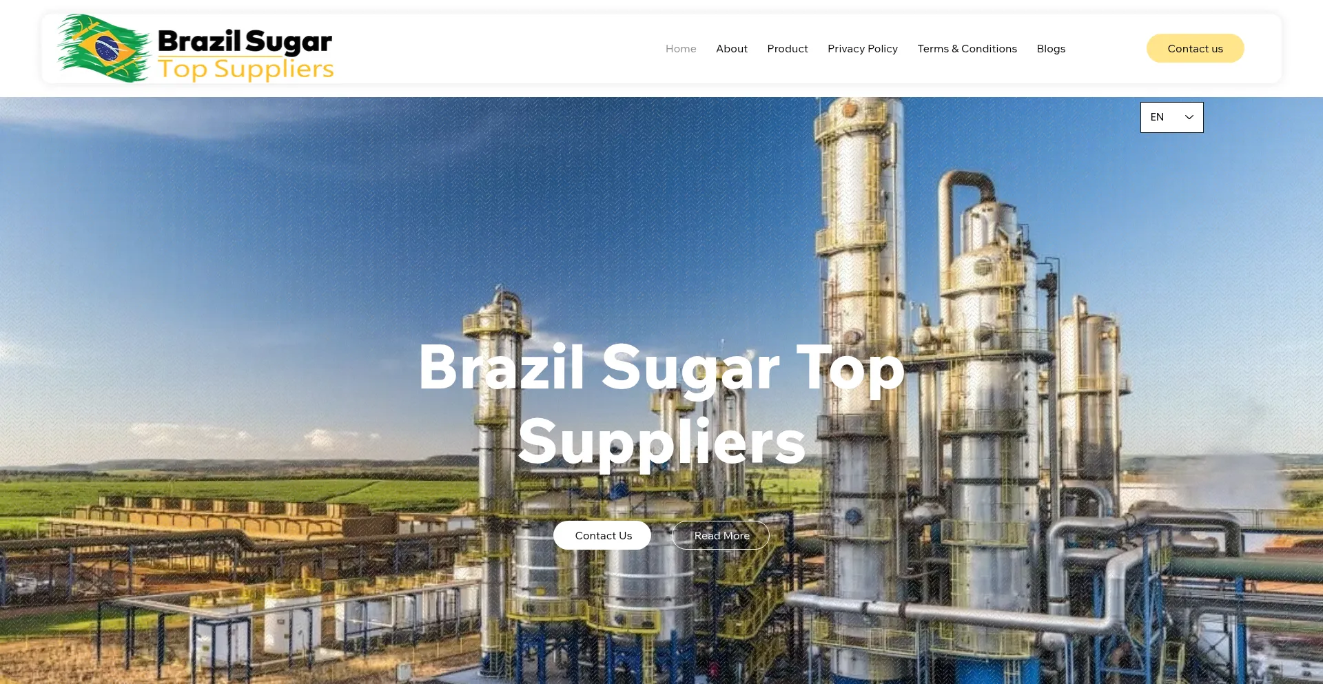 Brazilsugartopsuppliers.com