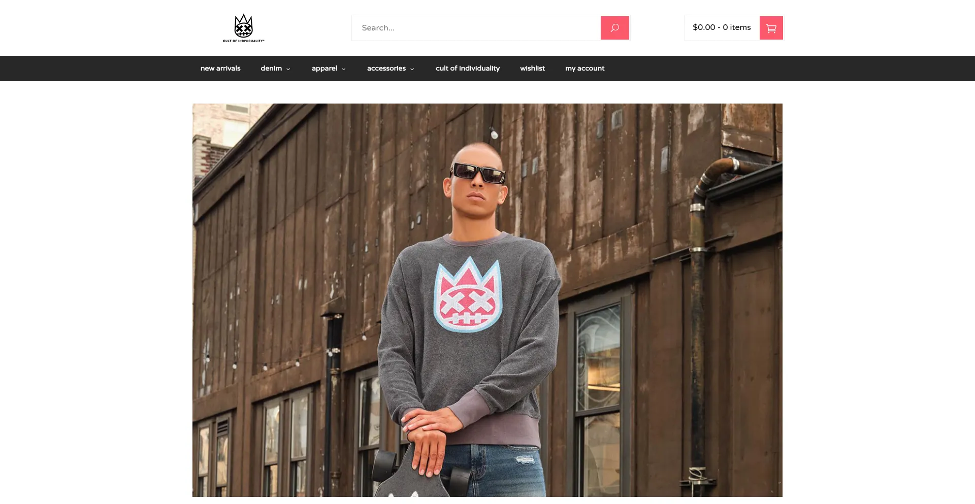 Website screenshot of Briantimm.shop