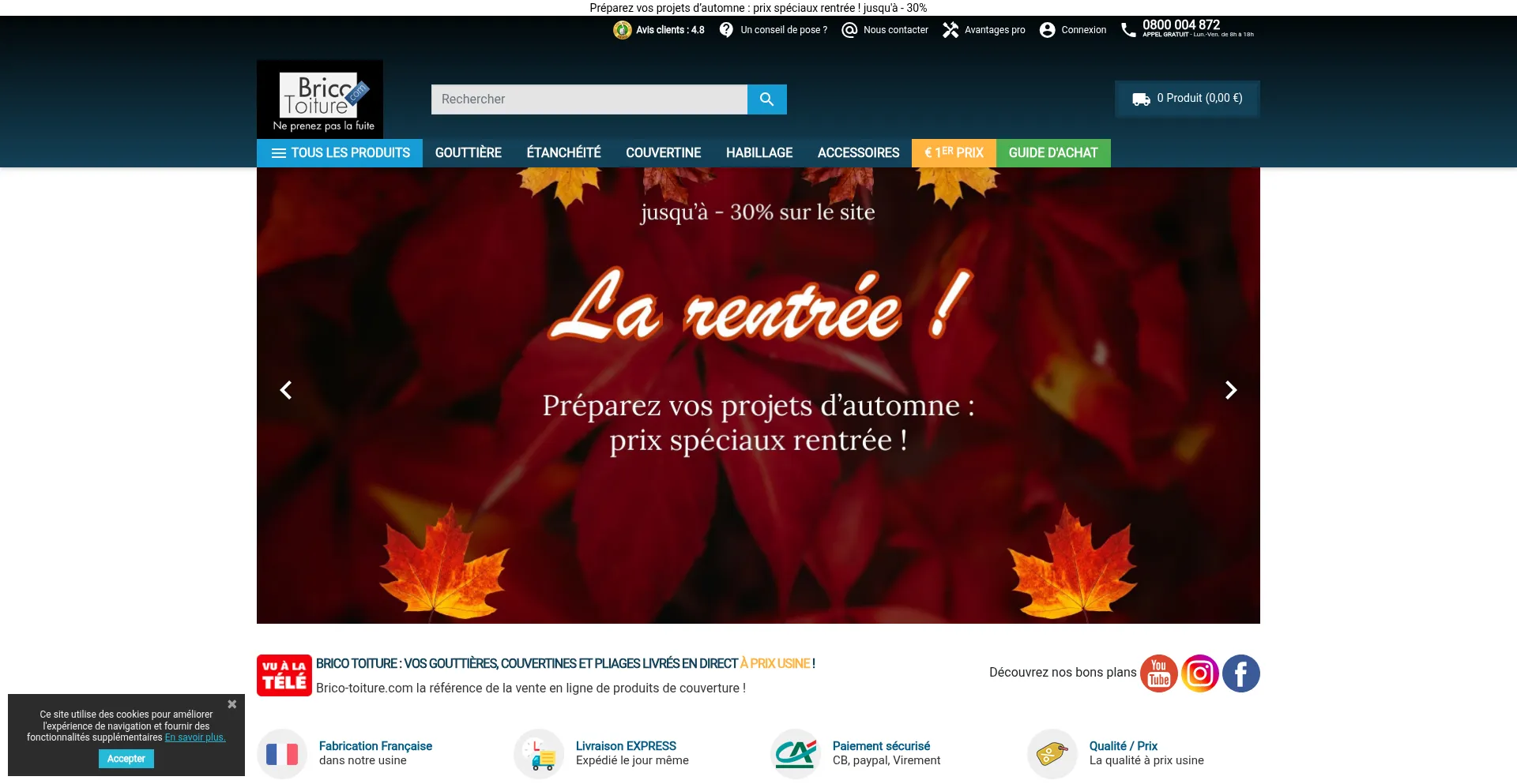 Brico-toiture.com est-il Sûr et Fiable ?