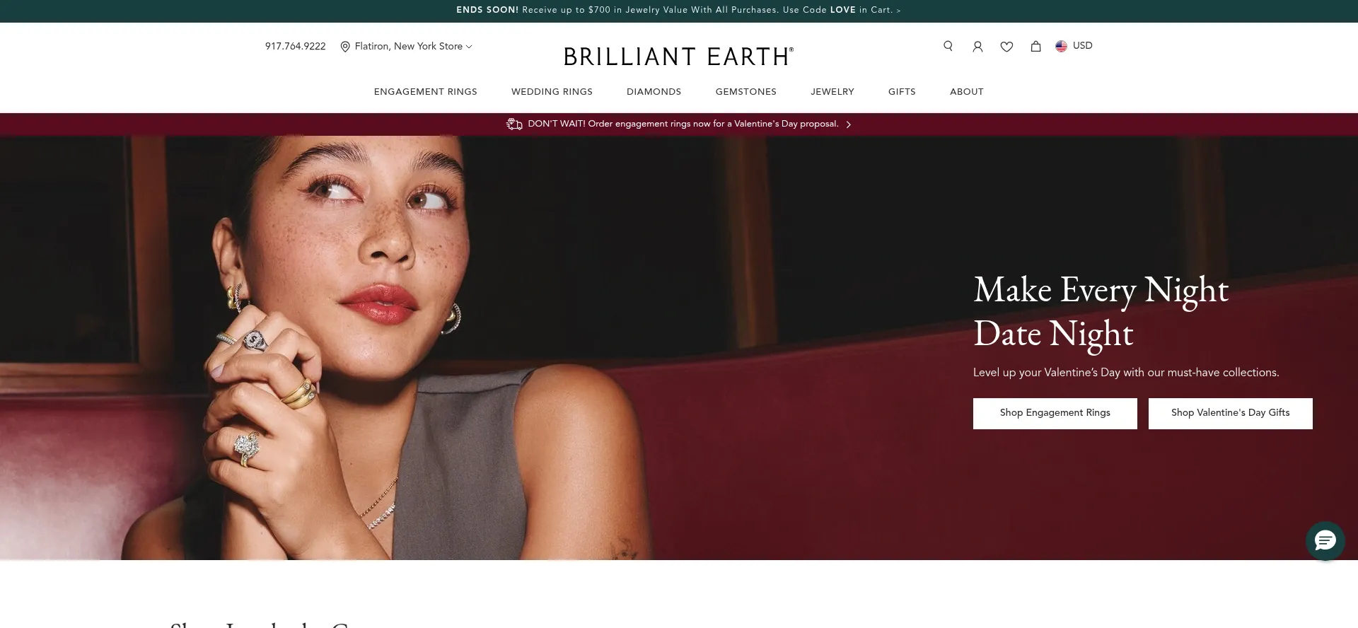 Brilliantearth.com Screenshot