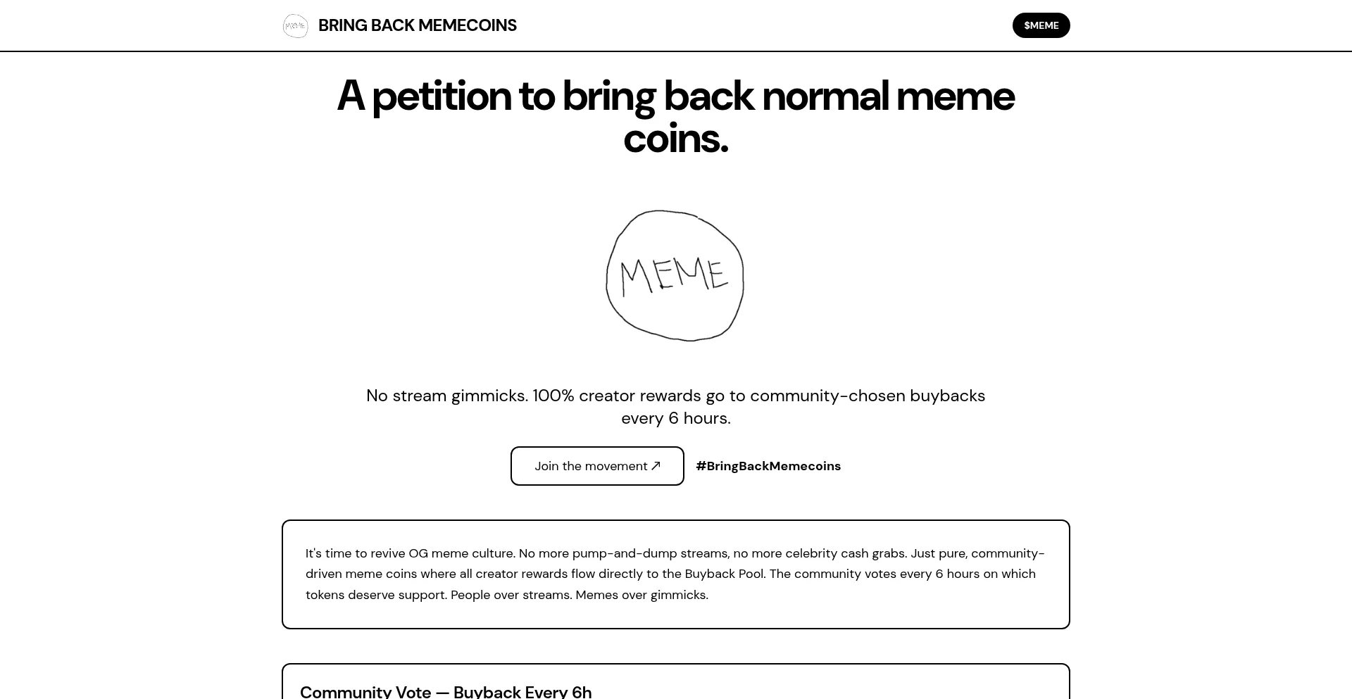Bringbackmemecoins.fun