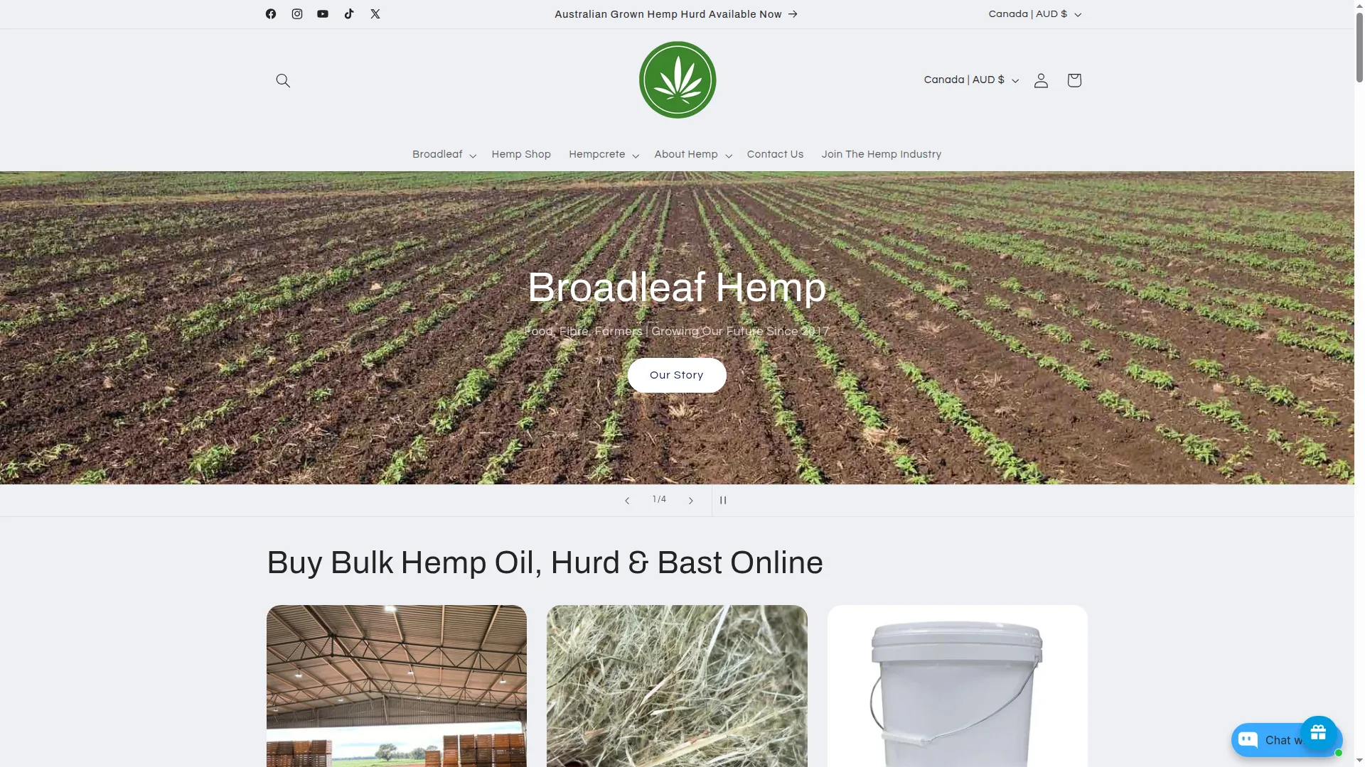 Broadleafhemp.com