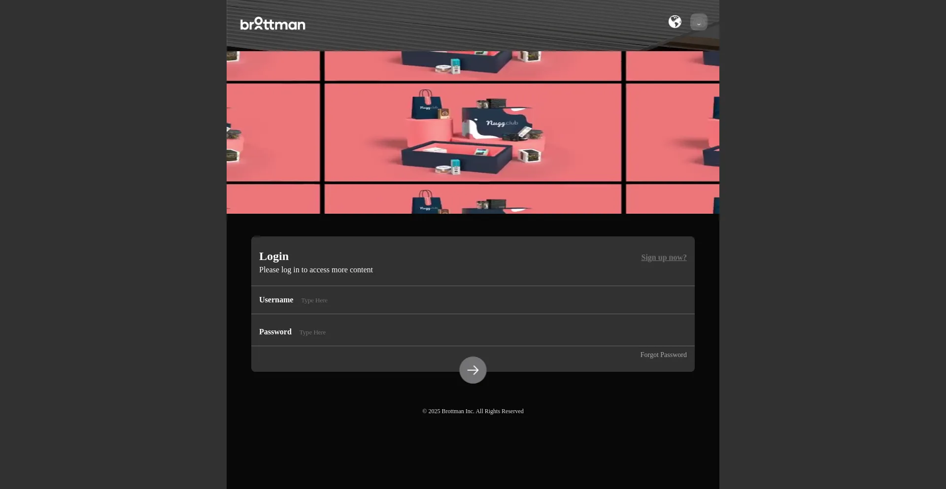 Website screenshot of Brottman.cc