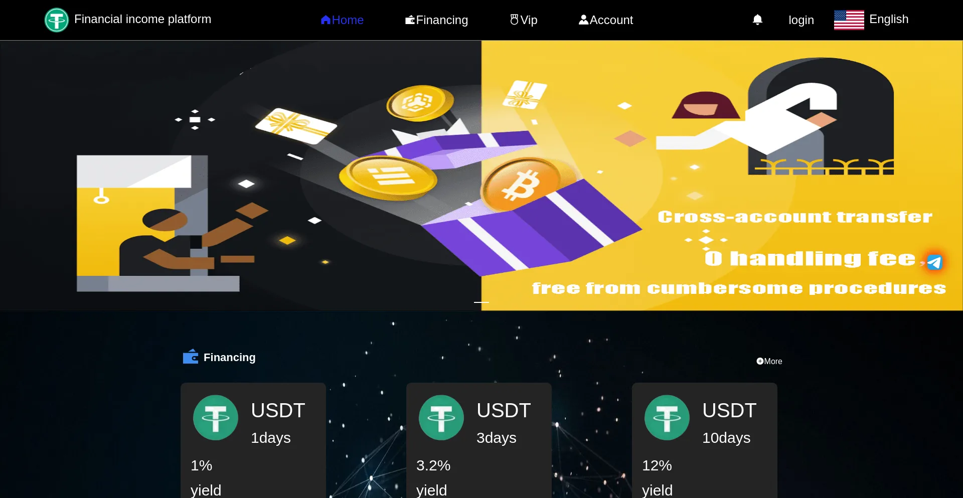Website screenshot of Btc577.com