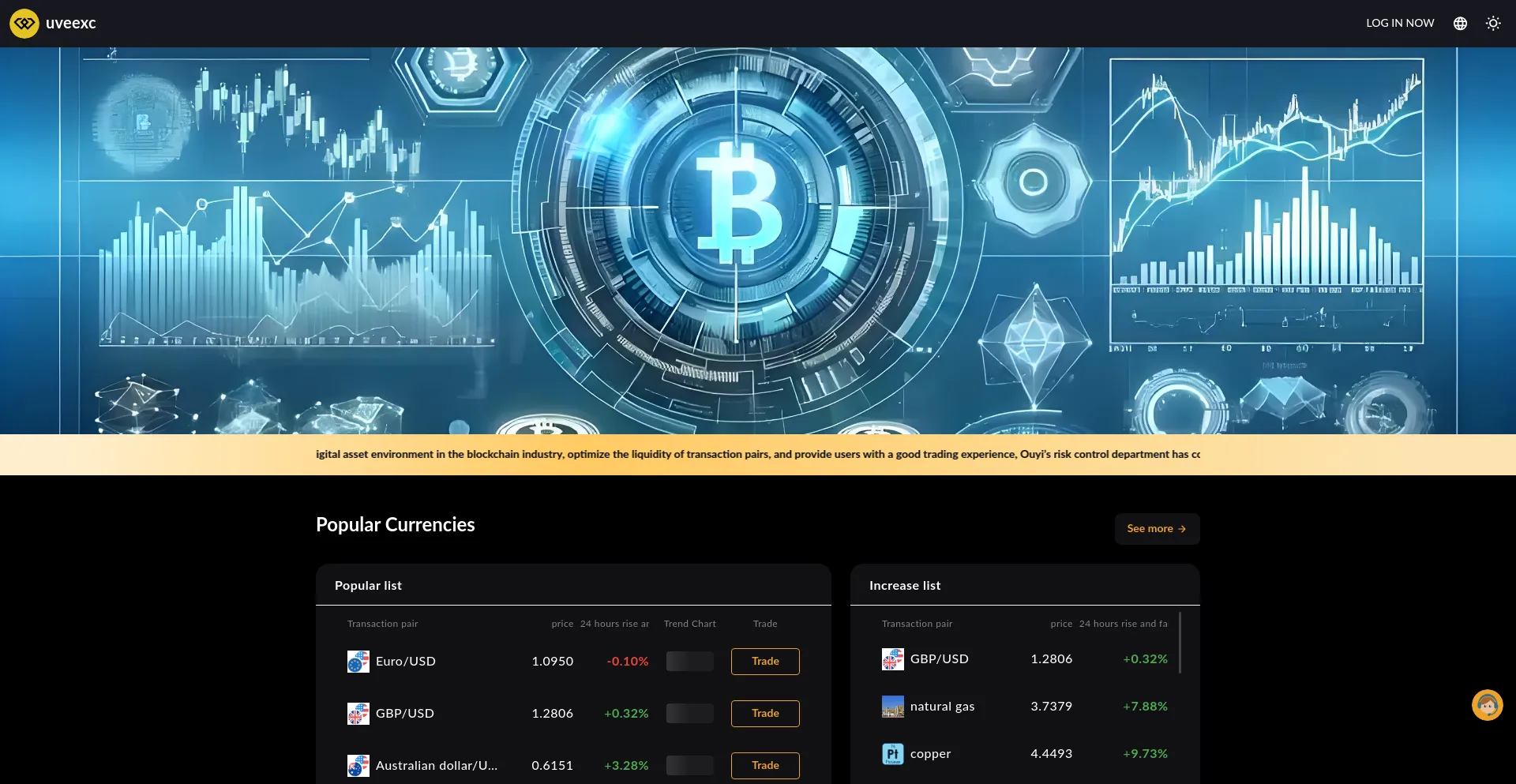 Website screenshot of Btce20.com