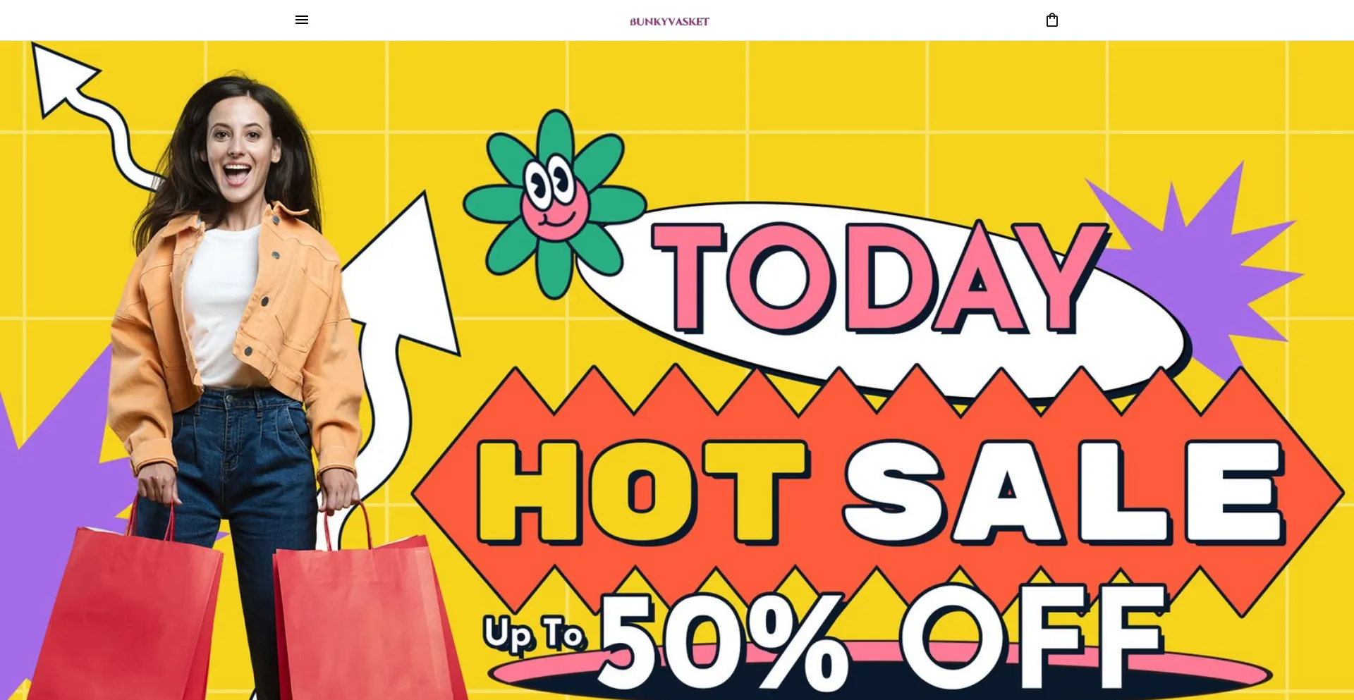 Website screenshot of Bunkyvasket.com