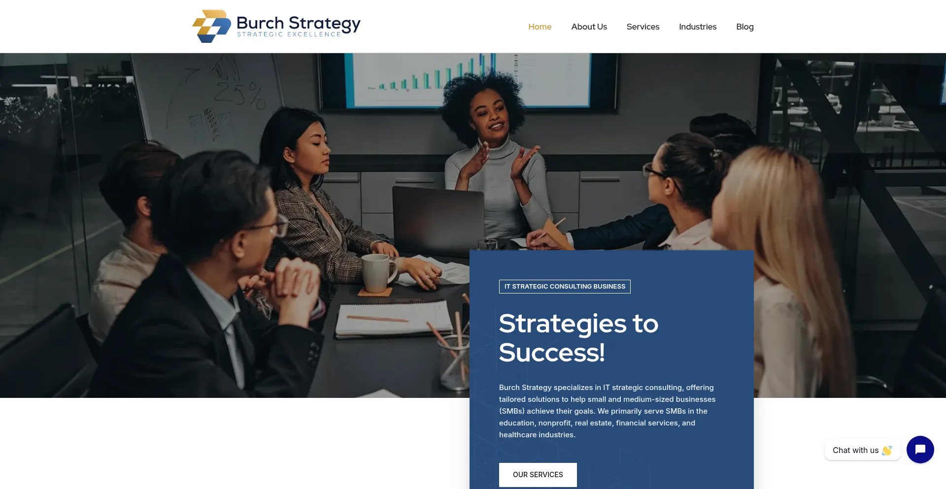 Burchstrategy.com Screenshot
