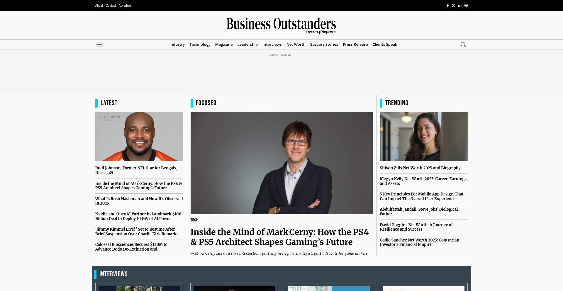 Businessoutstanders.com Screenshot