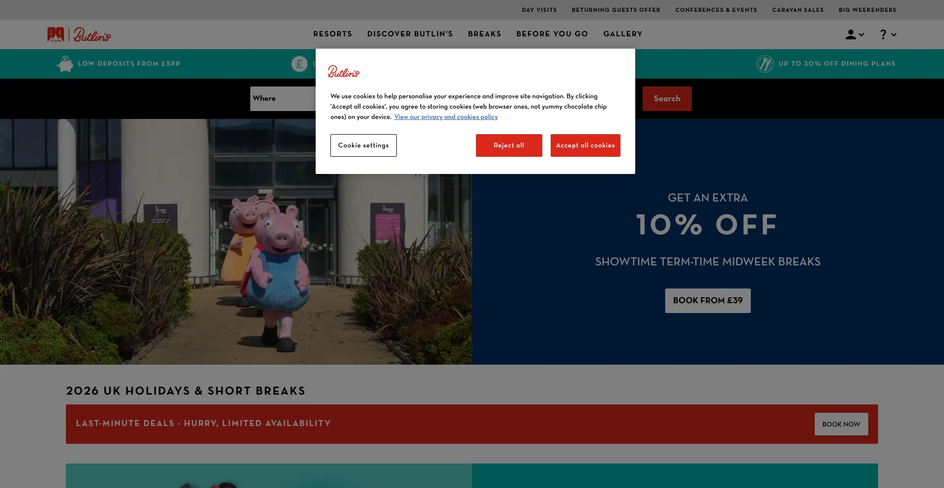Butlins.com