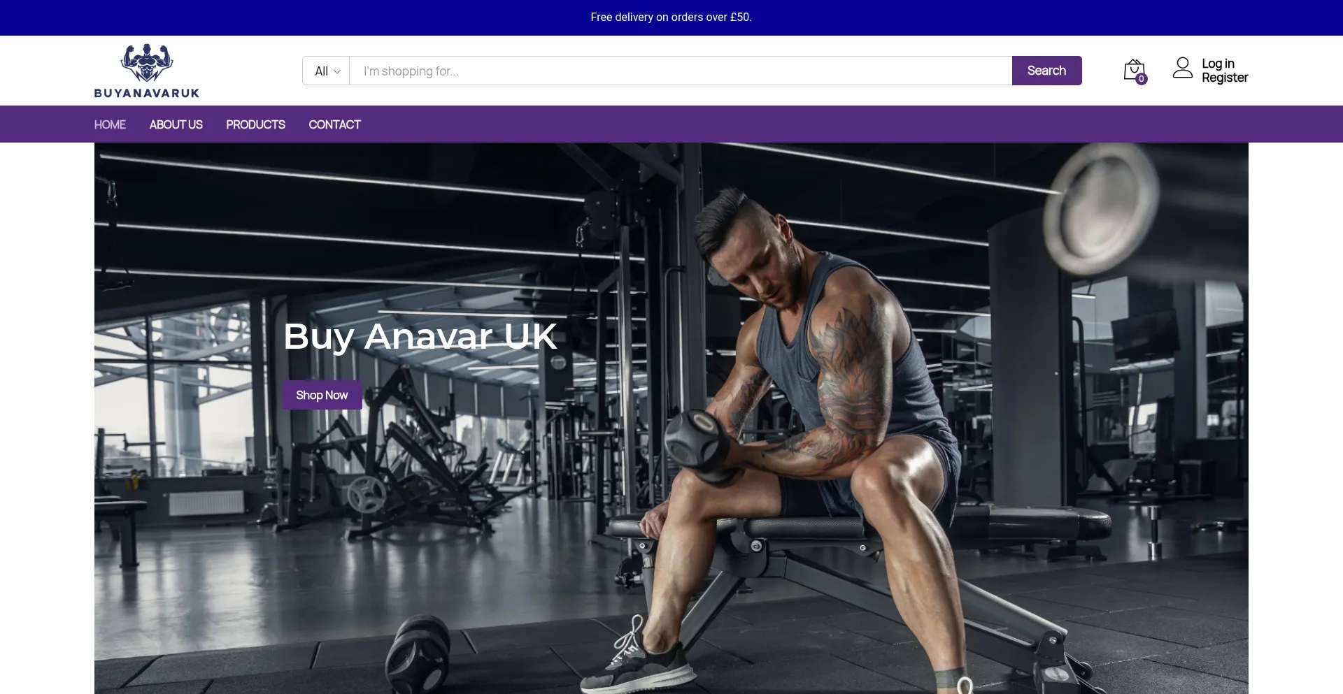 Website screenshot of Buyanavaruk.com