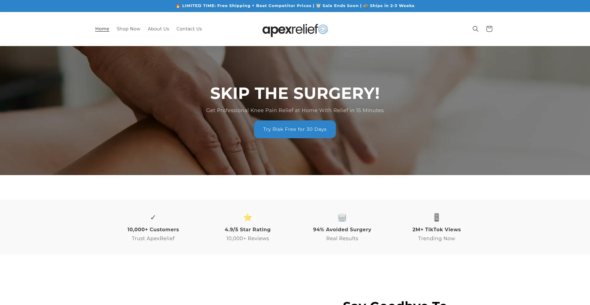 Buyapexrelief.com