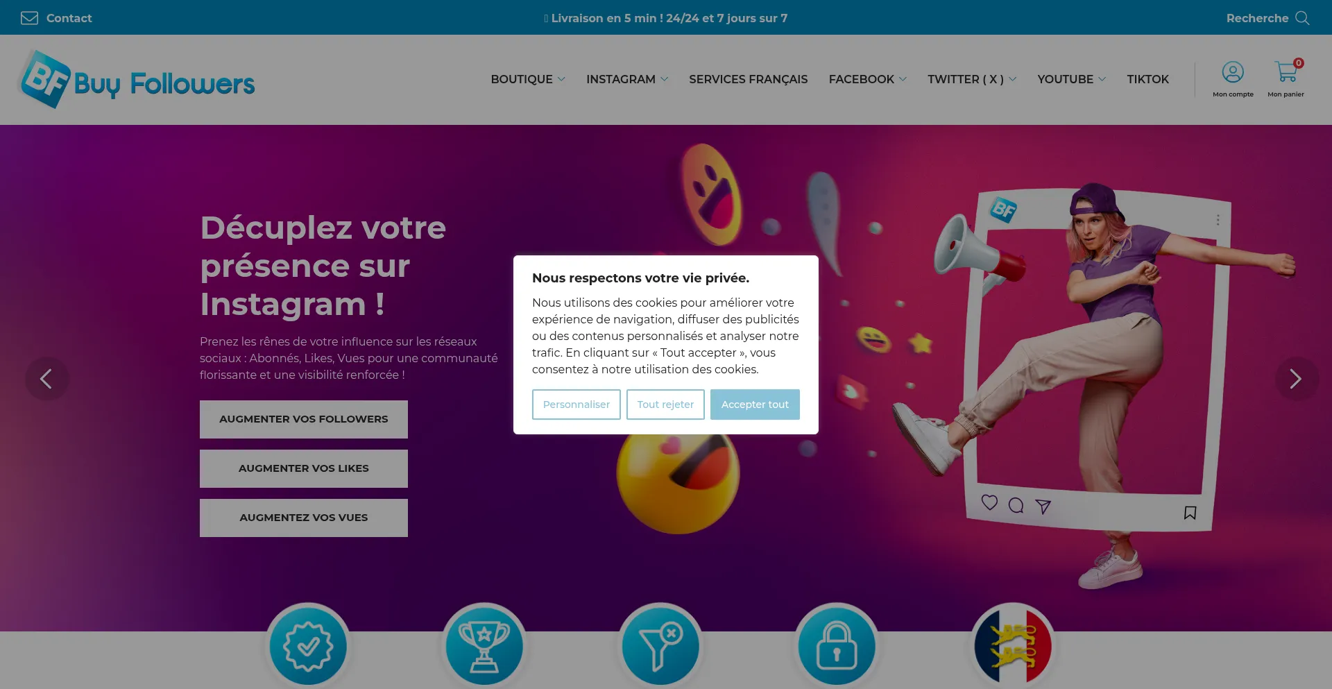 Buyfollowers.fr est-il Sûr et Fiable ?
