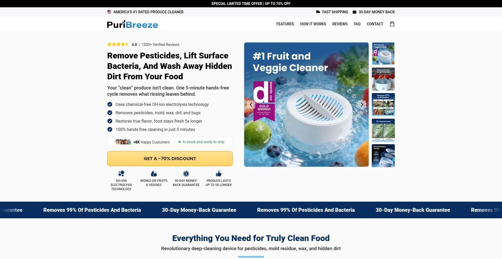 Buypuribreeze.com