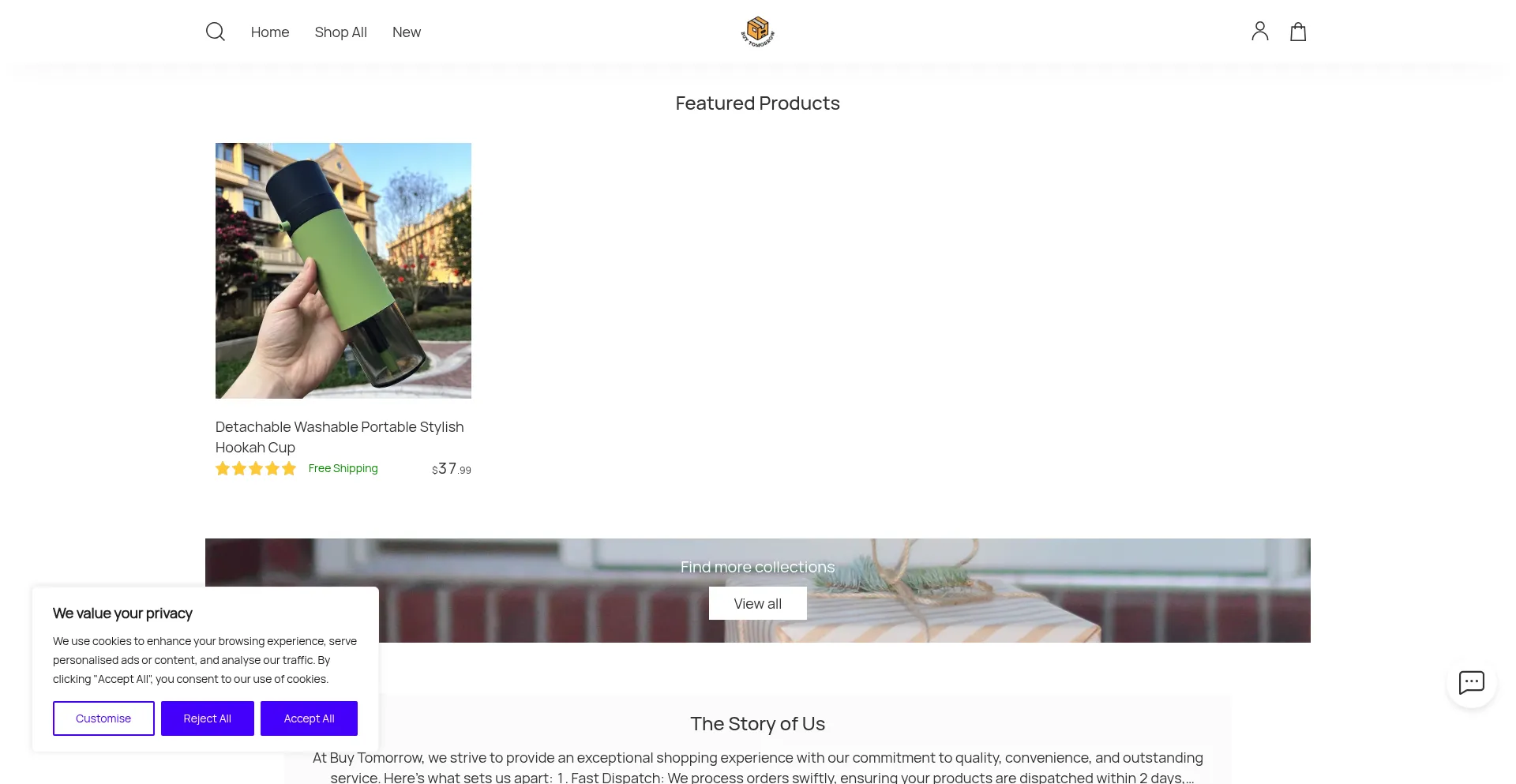 Buytomorrowstore.wed2c.com