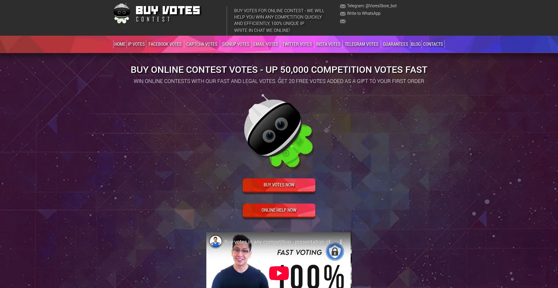 Buyvotescontest.com est-il Sûr et Fiable ?