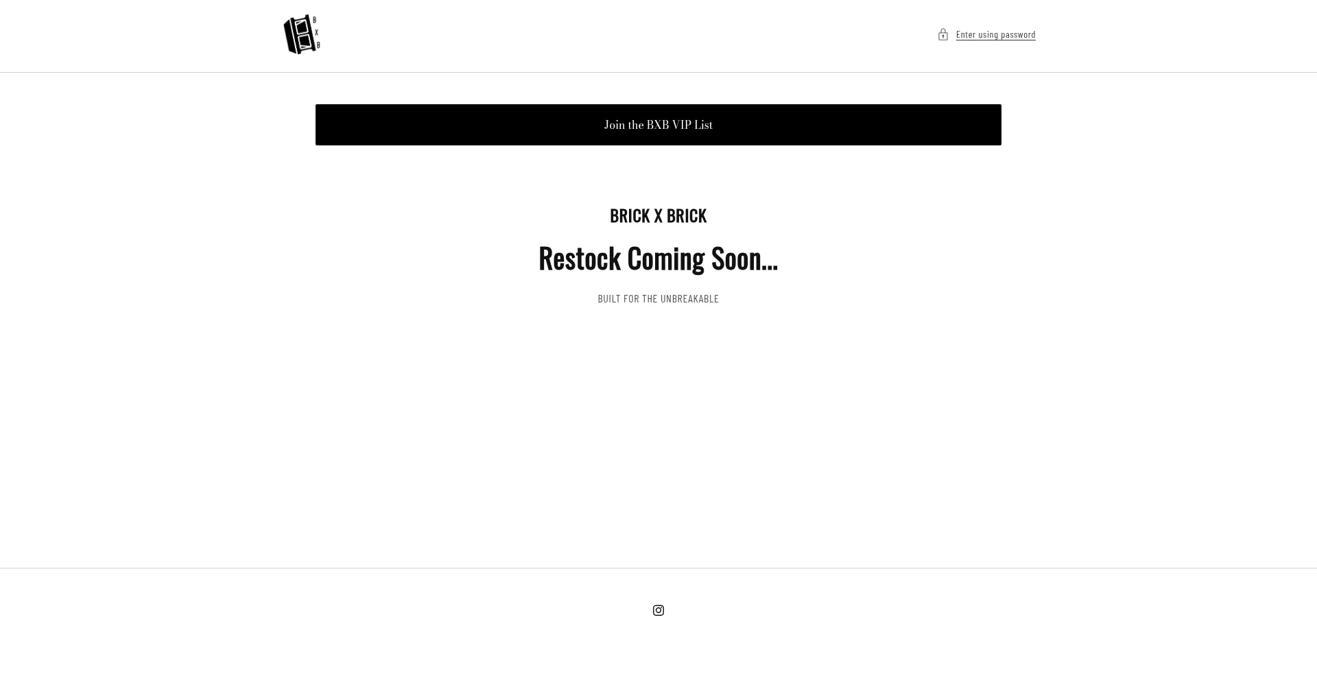 Website screenshot of Bxbathletics.com