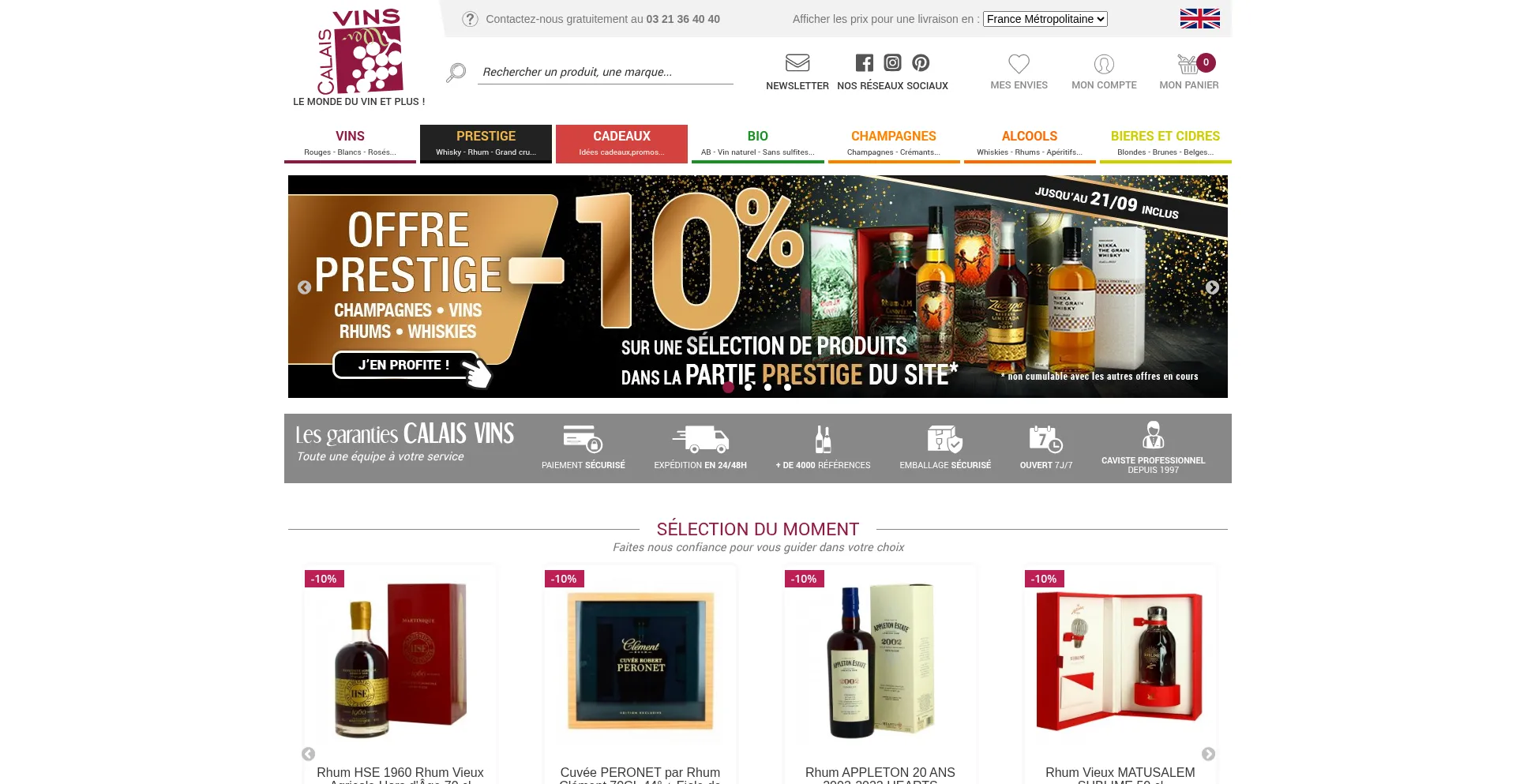 Calais-vins.com est-il Sûr et Fiable ?