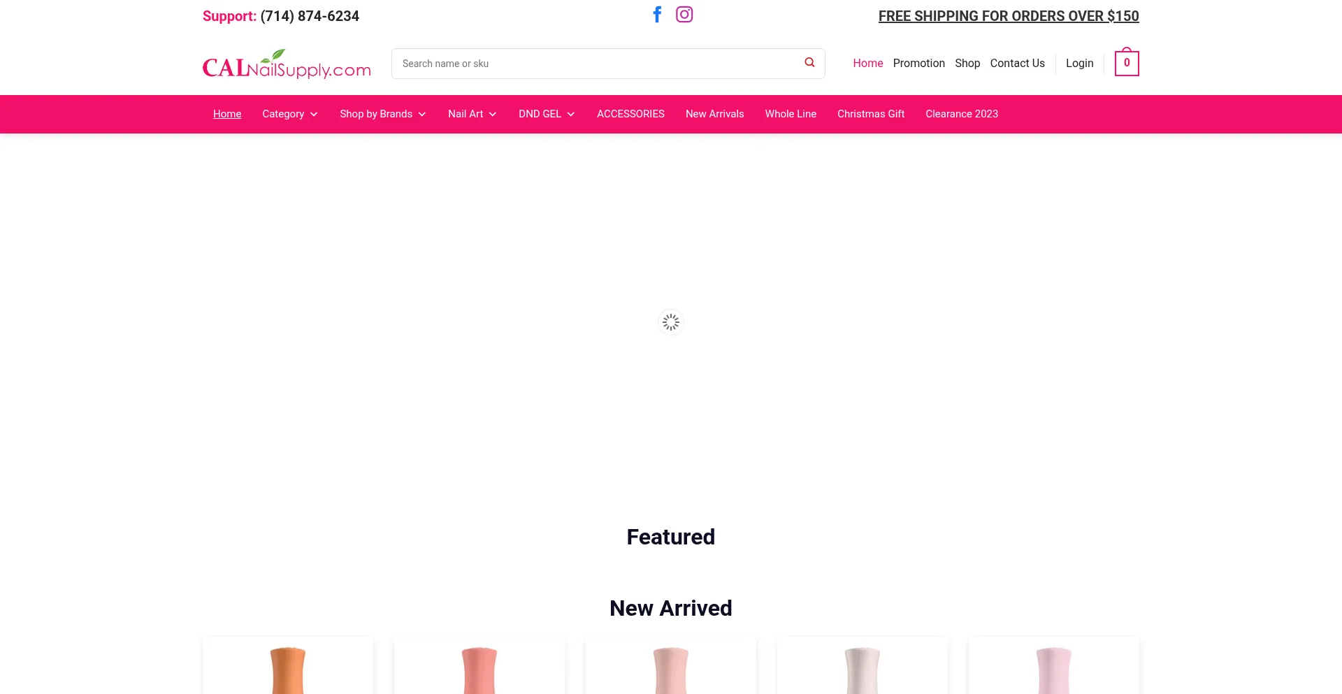 Calnailsupply.com