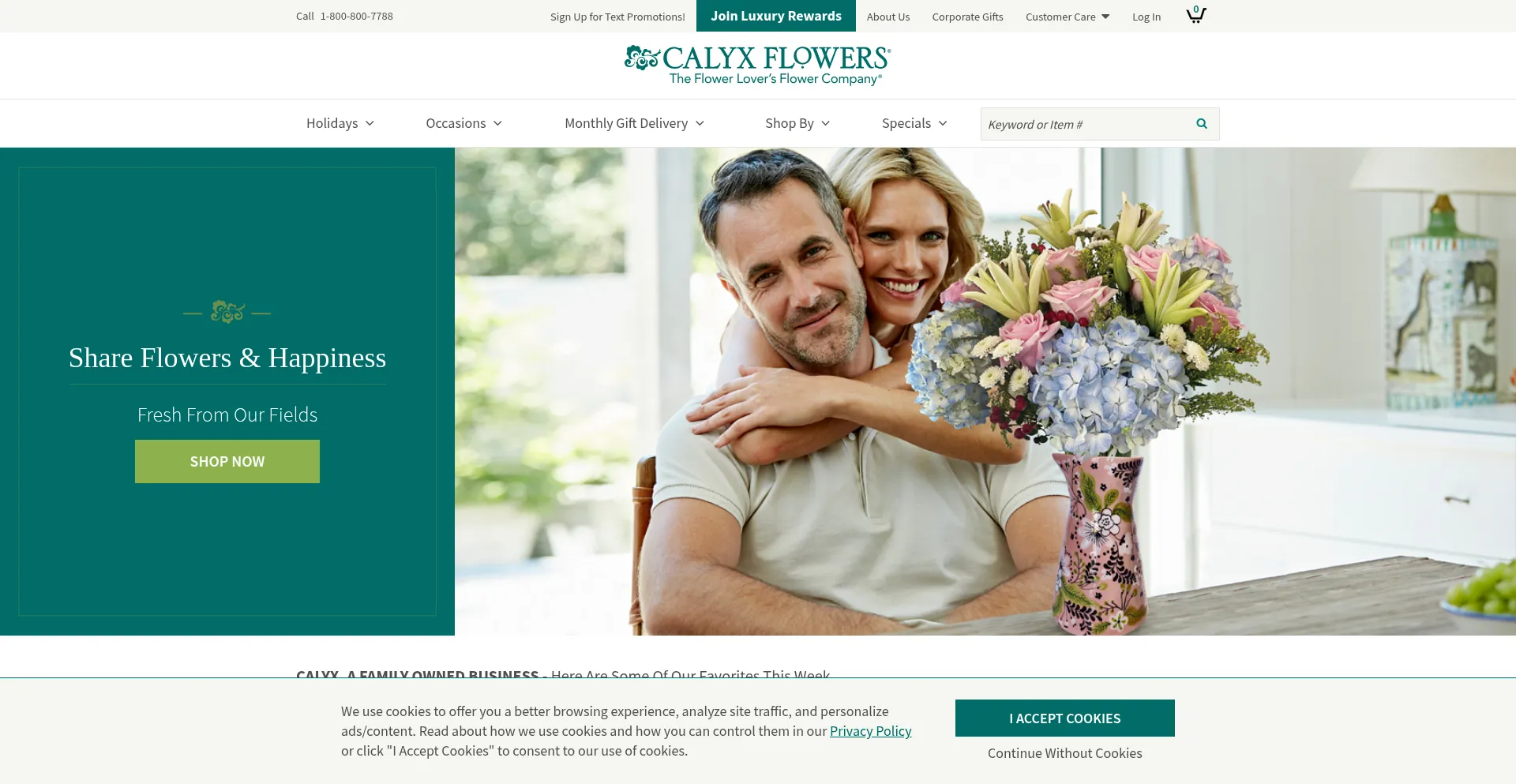 Calyxflowers.com