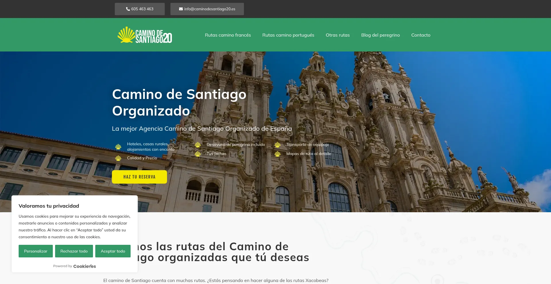 Caminodesantiago20.es