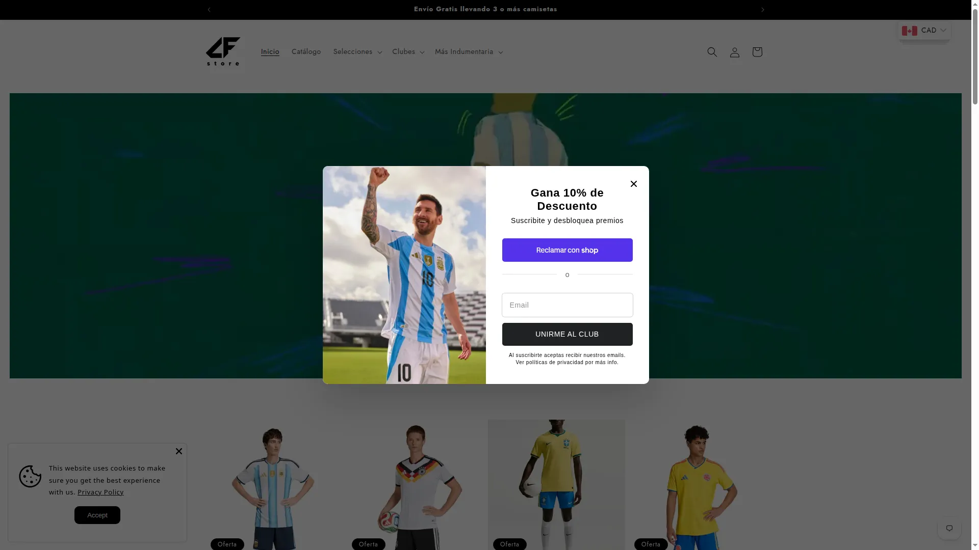 Camisetasfutboleras.shop