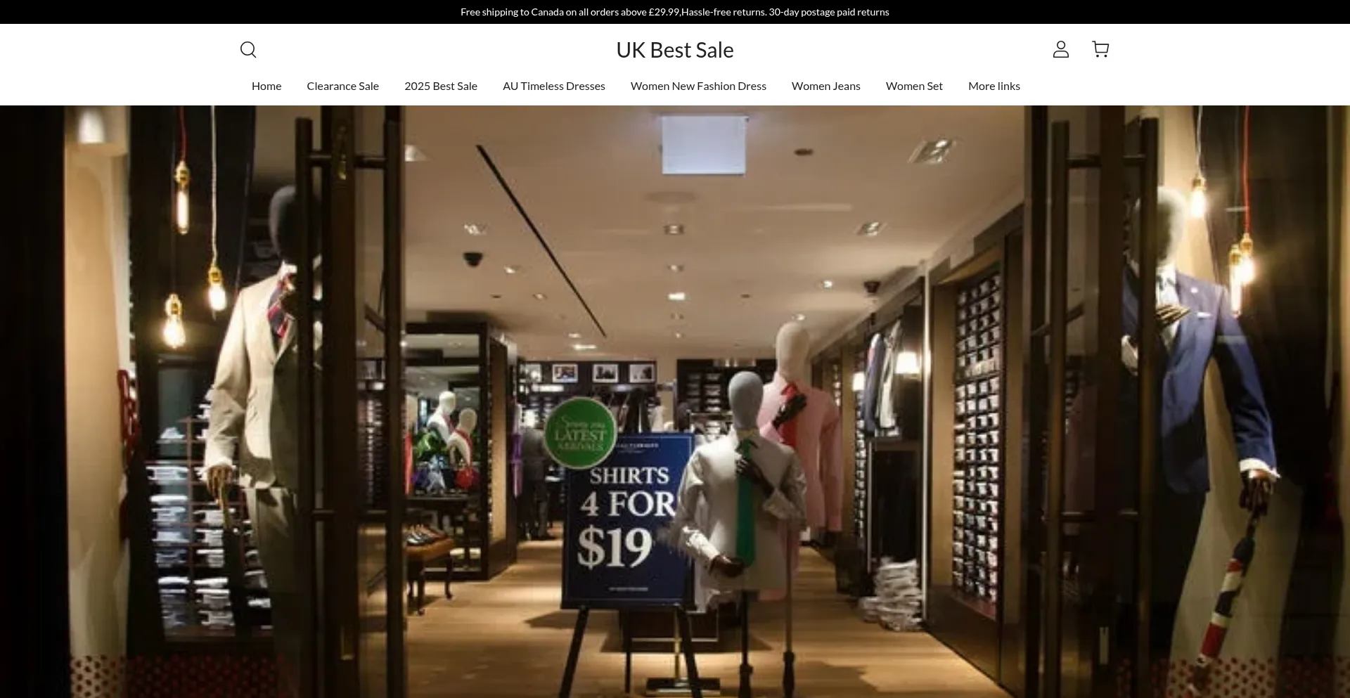 Website screenshot of Canadavalley.shop