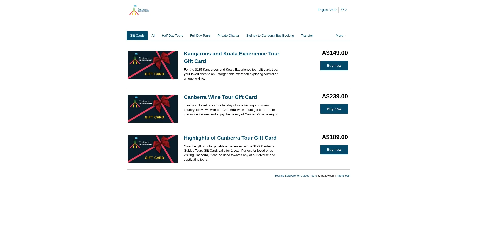 Canberraguidedtours.rezdy.com