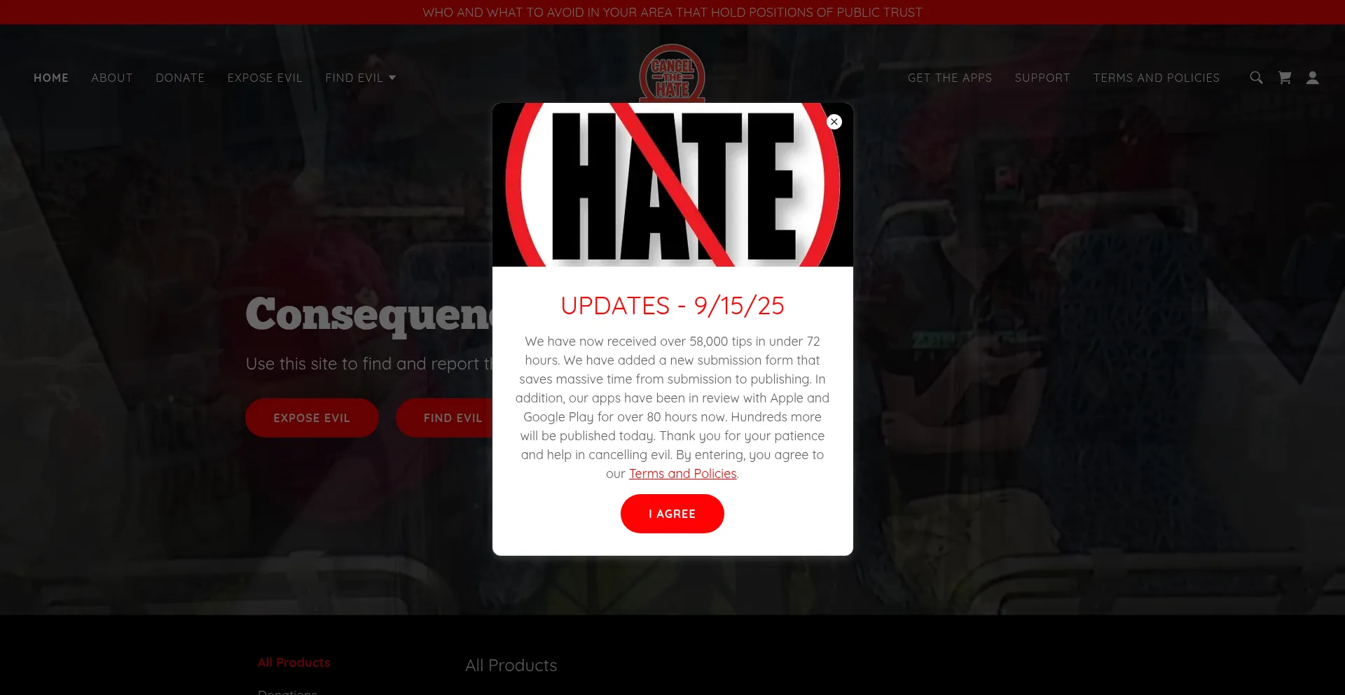 Cancelthehate.com est-il Sûr et Fiable ?