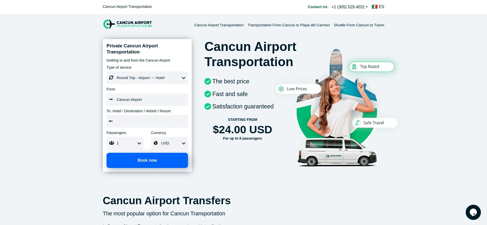 Cancunairporttransportation.com