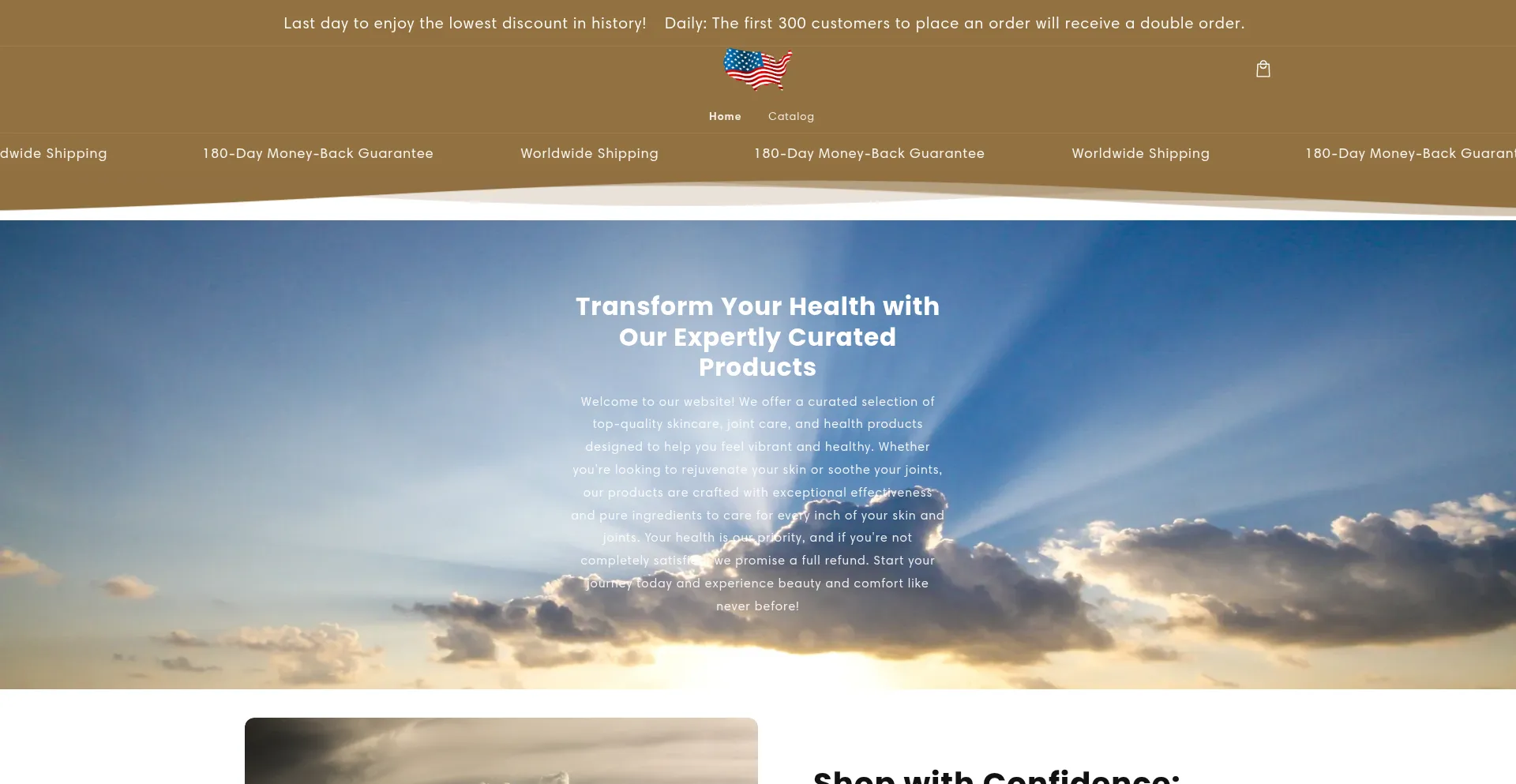Website screenshot of Canfuro.com