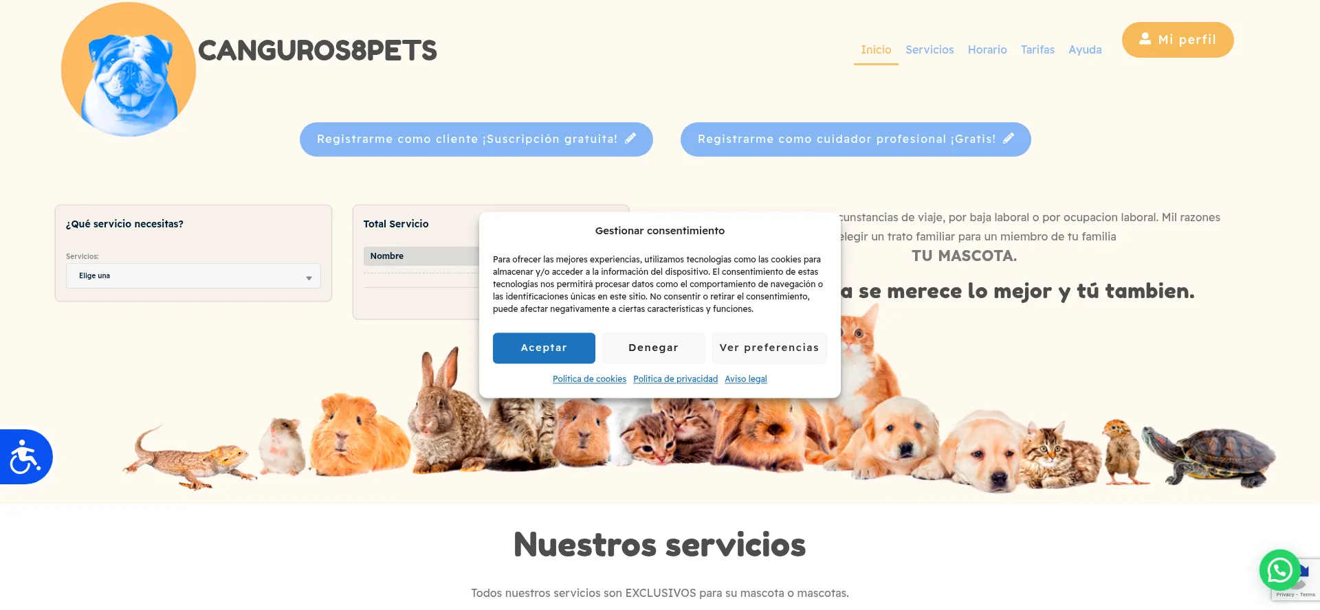 Canguros8pets.com