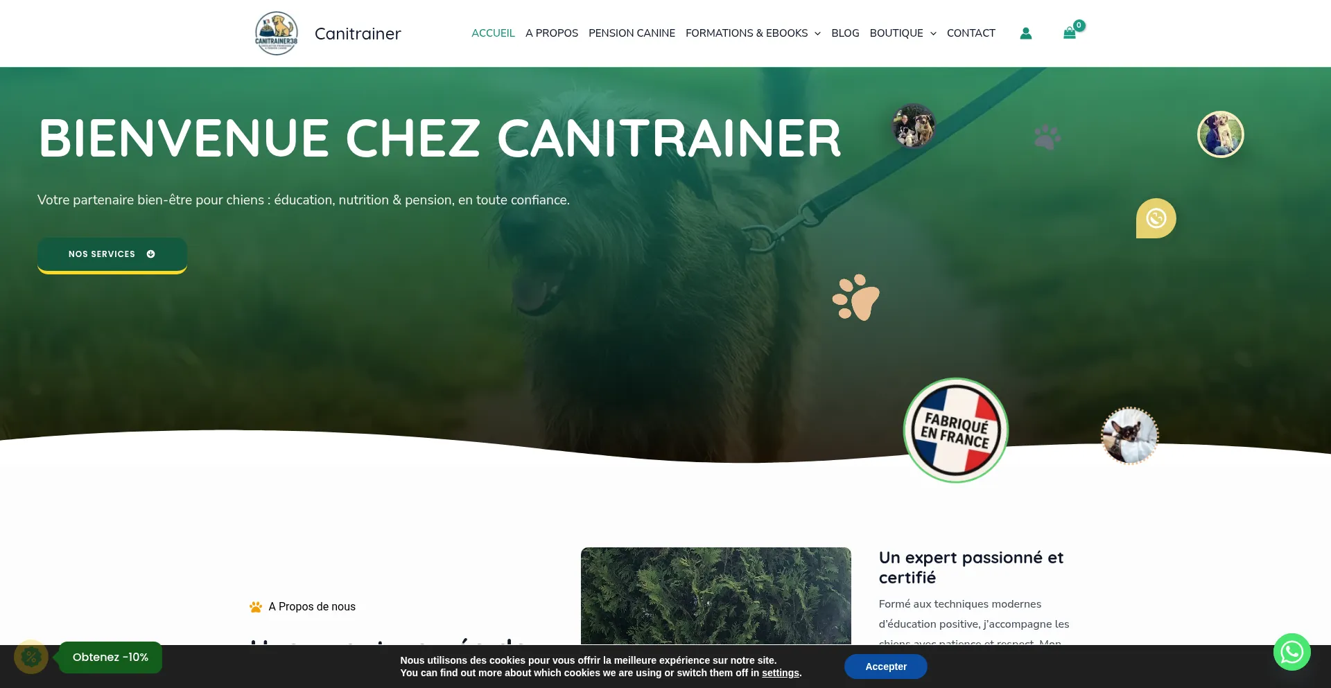 Canitrainer38.fr est-il Sûr et Fiable ?