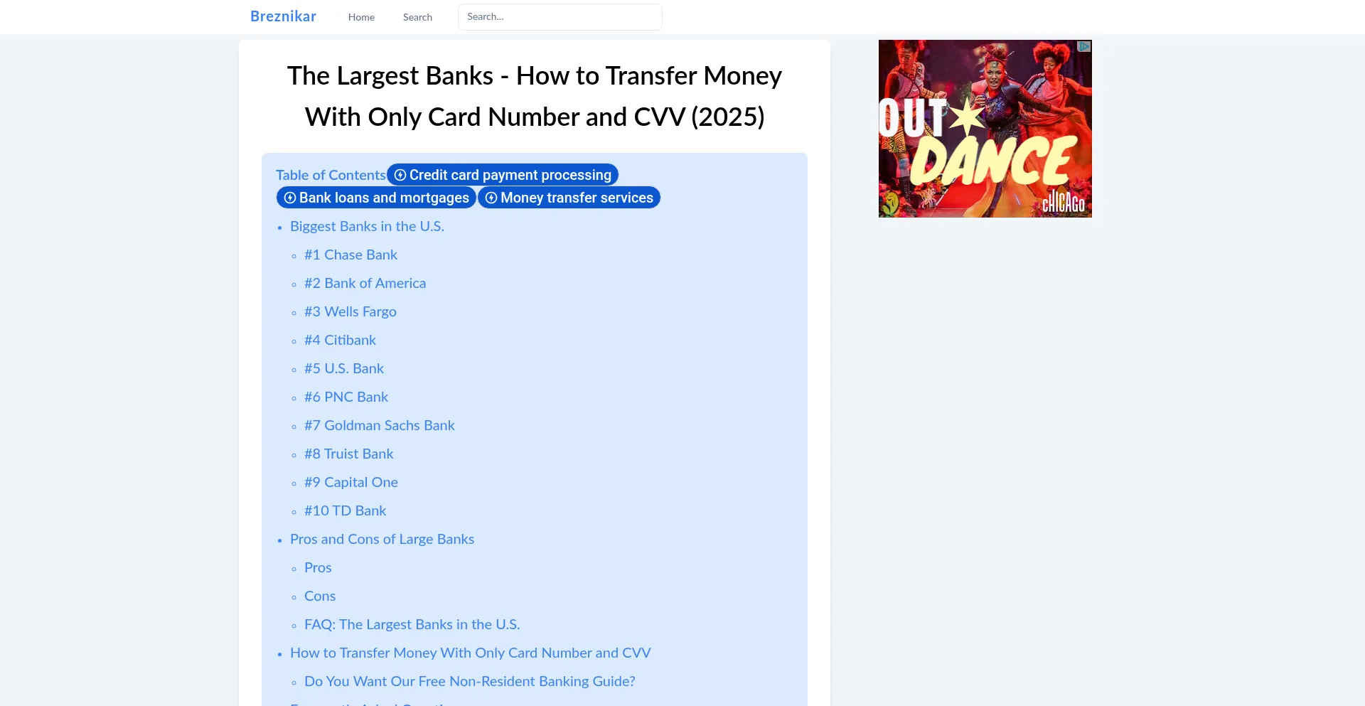 Website screenshot of Canondvguide.com