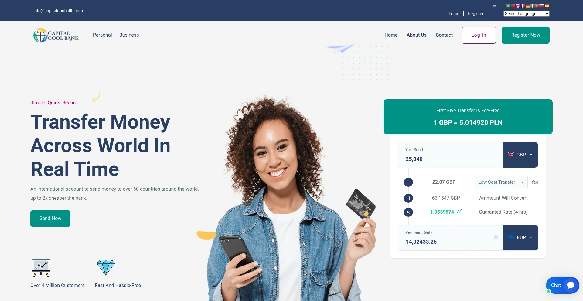 Capitalcoolintlb.com est-il Sûr et Fiable ?
