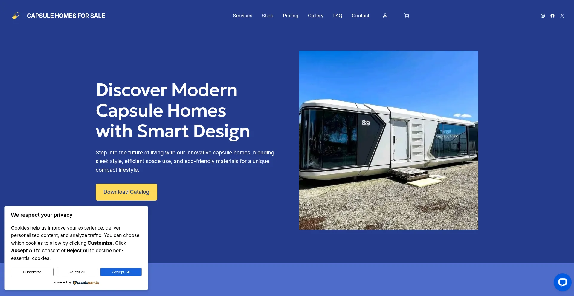 Capsulehomesforsale.com