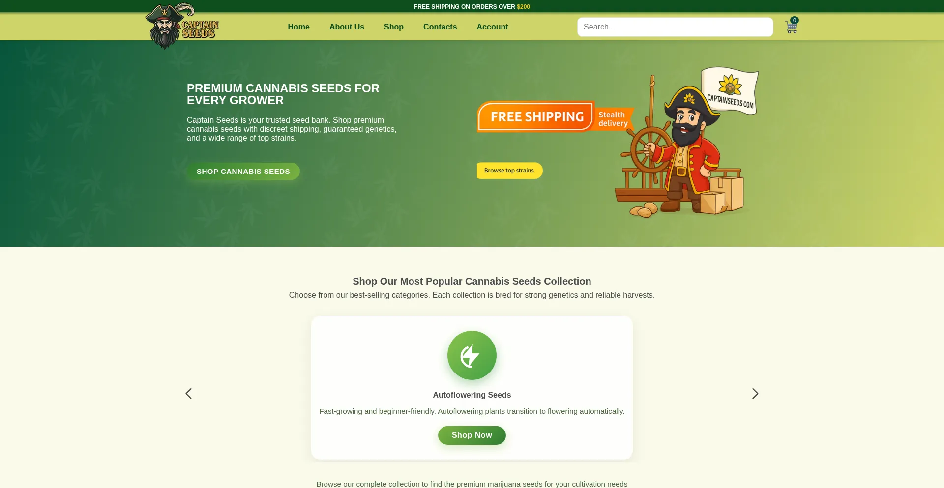 Captainseeds.com est-il Sûr et Fiable ?