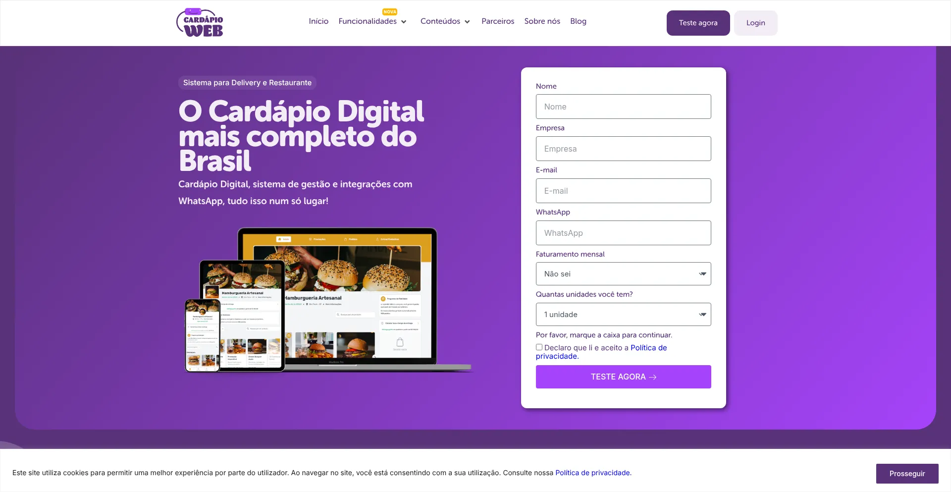 Cardapioweb.com est-il Sûr et Fiable ?