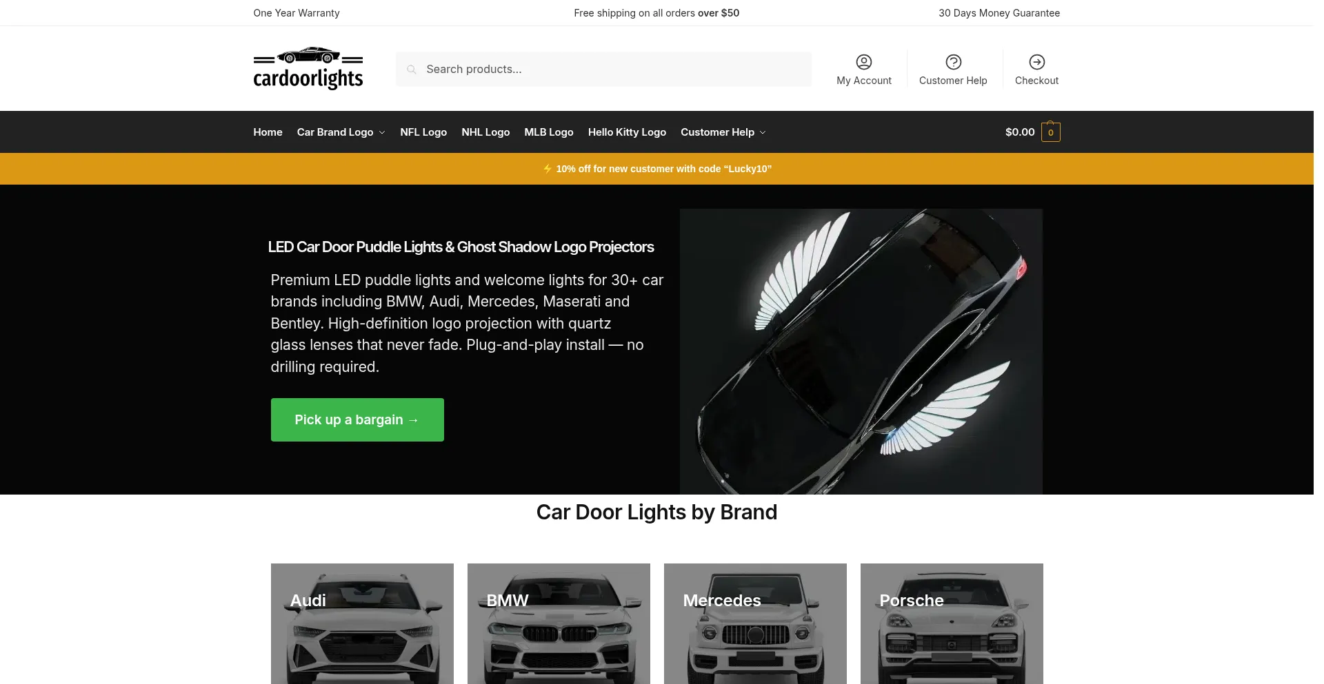 Cardoorlights.com