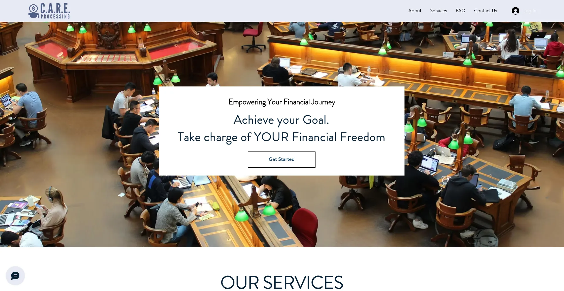 Careloanprocessing.com Screenshot